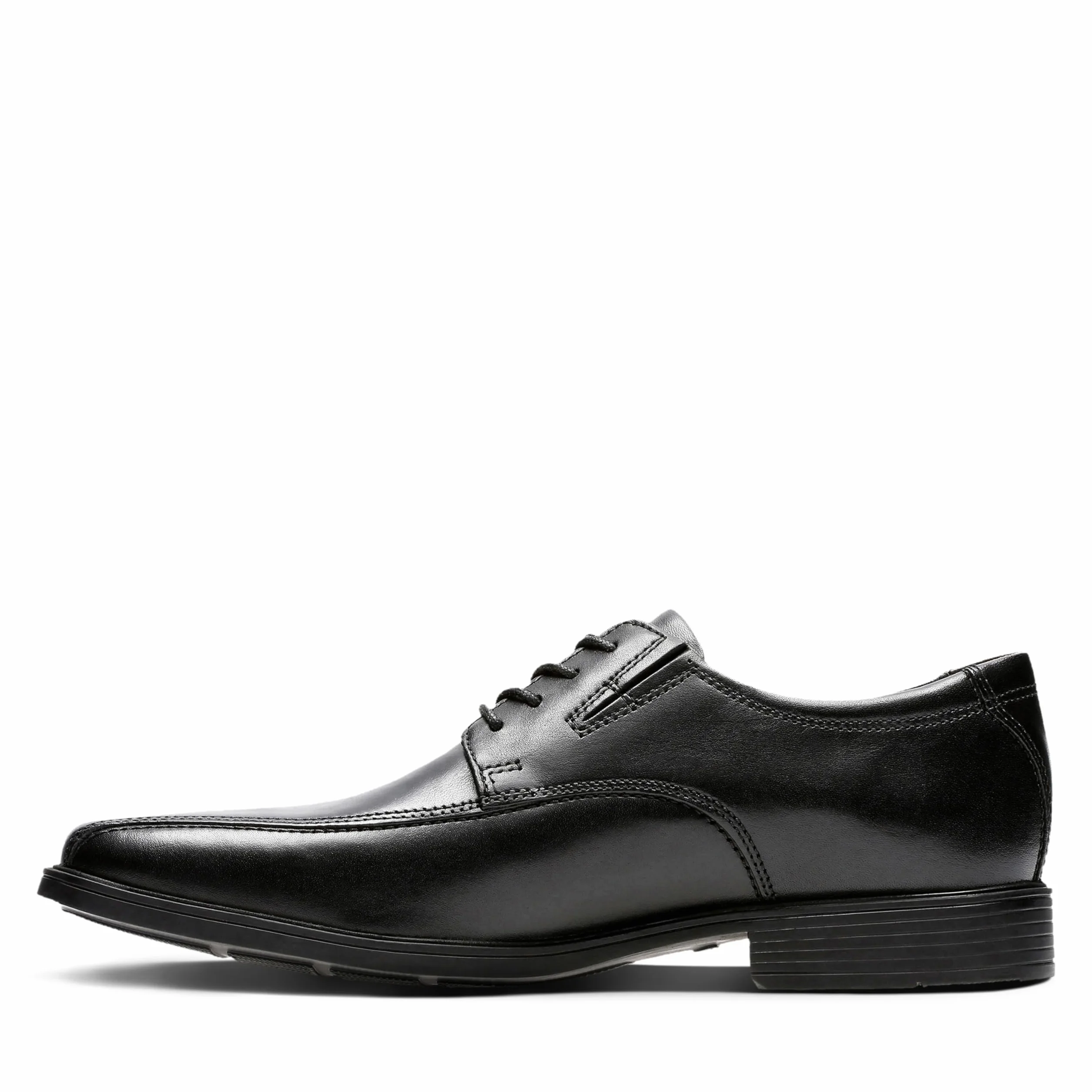 Clarks Tilden Walk Mens Black Leather, 8.5
