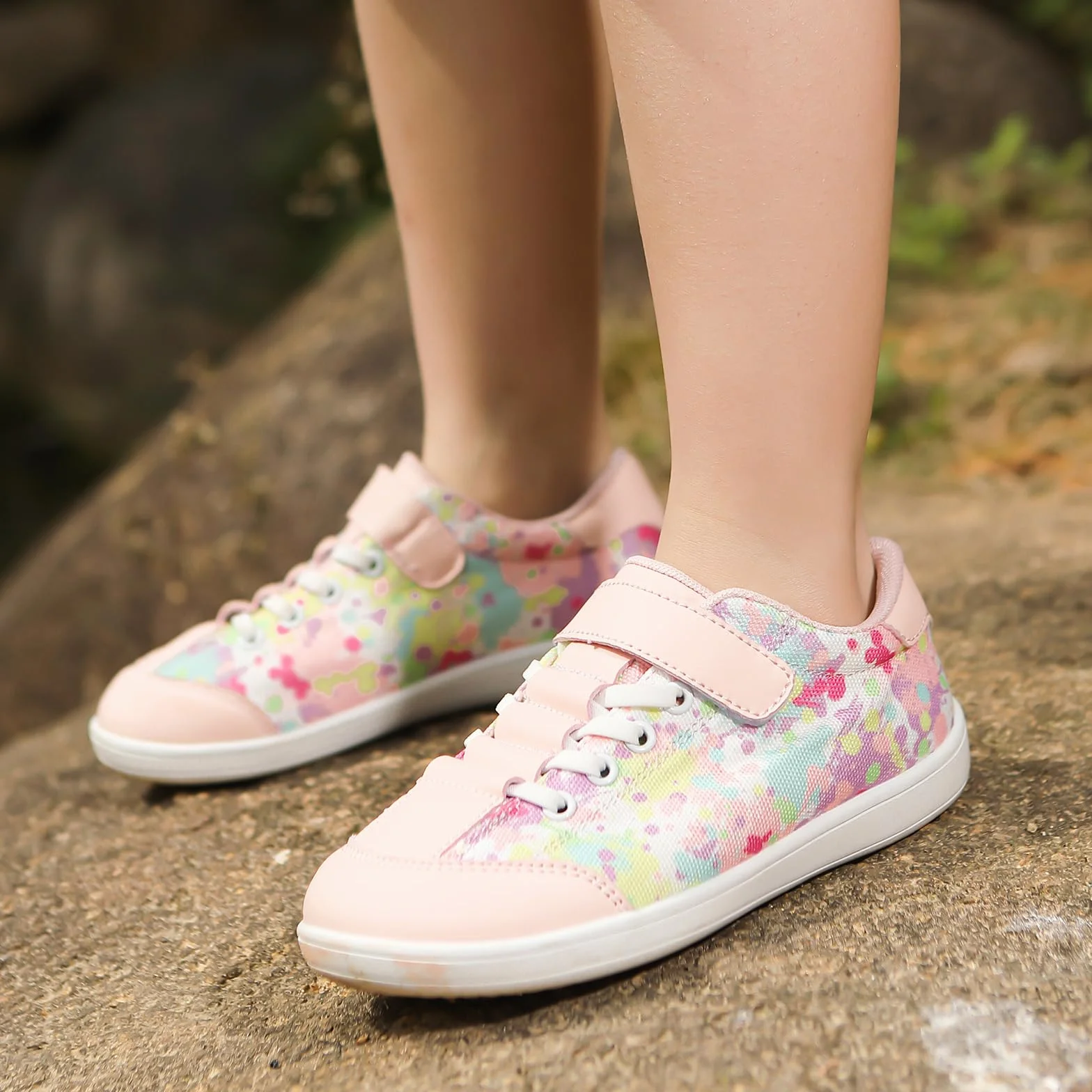 AONEGOLD Dziecięce buty do chodzenia boso, dla chłopców i dziewczynek, szerokie, minimalistyczne, oddychające, lekkie buty trekkingowe, outdoorowe, boso, antypoślizgowe, do biegania w terenie, rozm