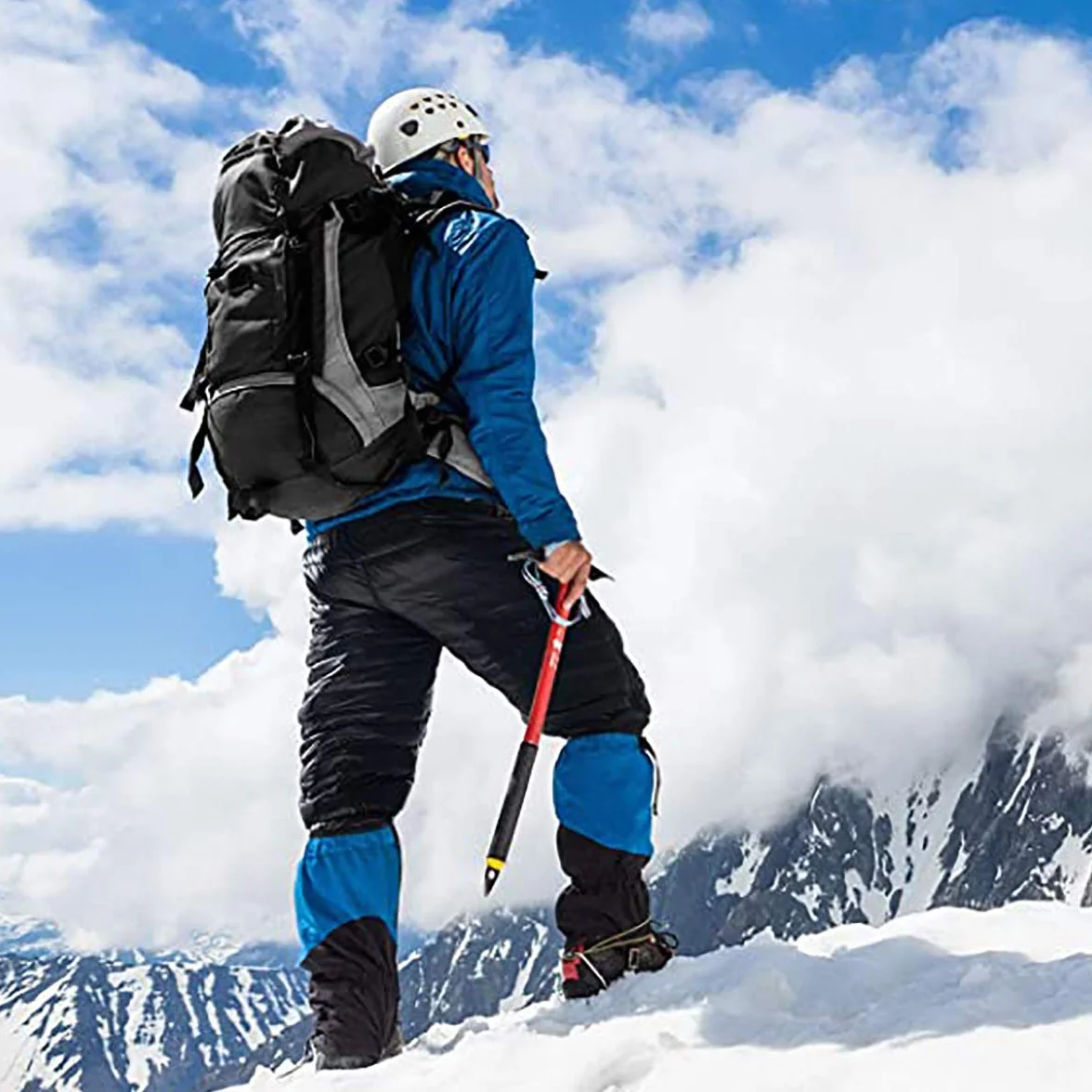 Naturehike Zimowe grube spodnie puchowe śnieg narciarstwo termiczne ciepło na zewnątrz wiatroszczelne spodnie puchowe czarne