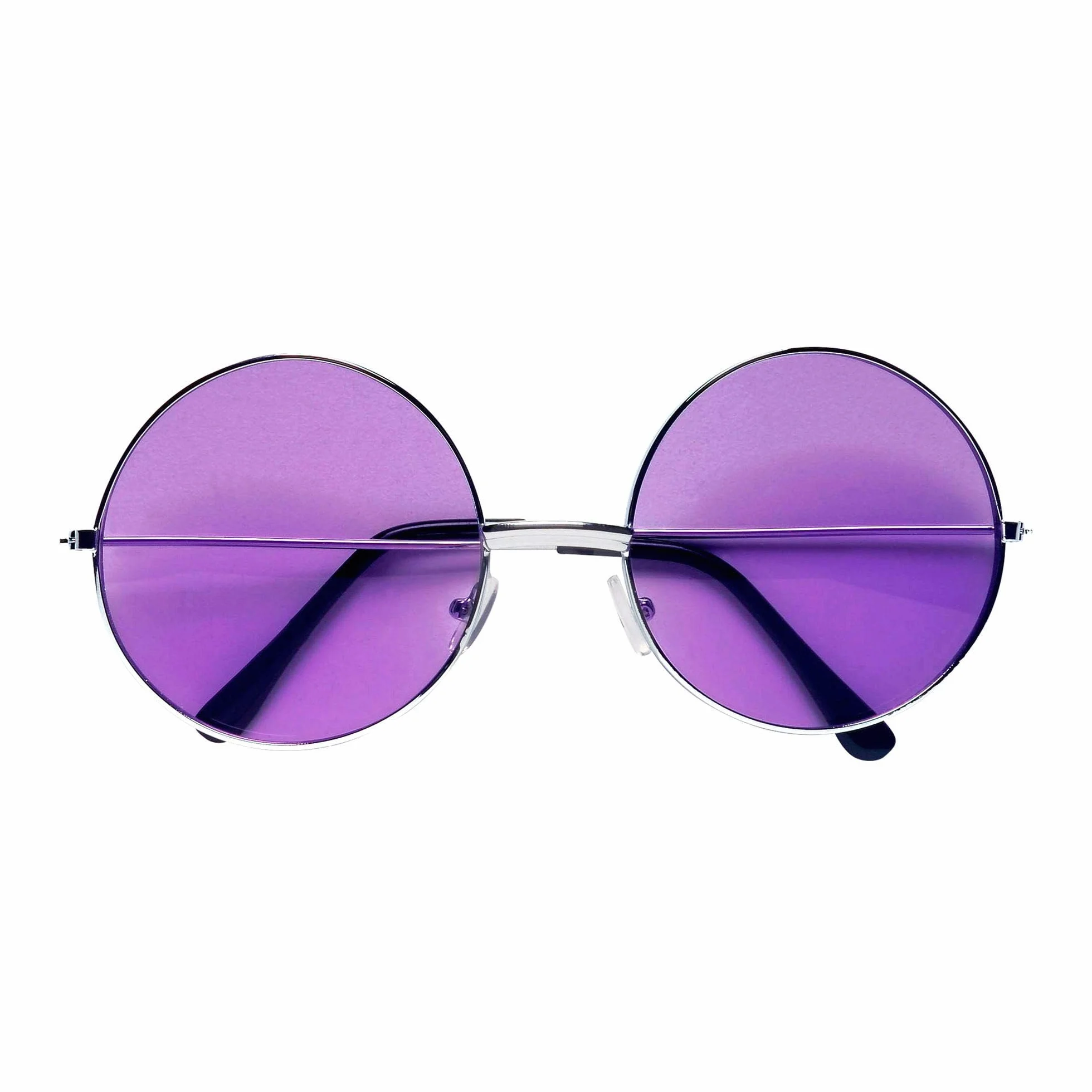 W WIDMANN MILANO Party Fashion - okulary 70s, z kolorowymi soczewkami, okulary hippie, gwiazda pop, karnawał