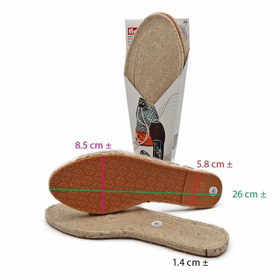 Prym - Prym Espadrille (rozmiar 38) podeszwy - 1 Sztuk
