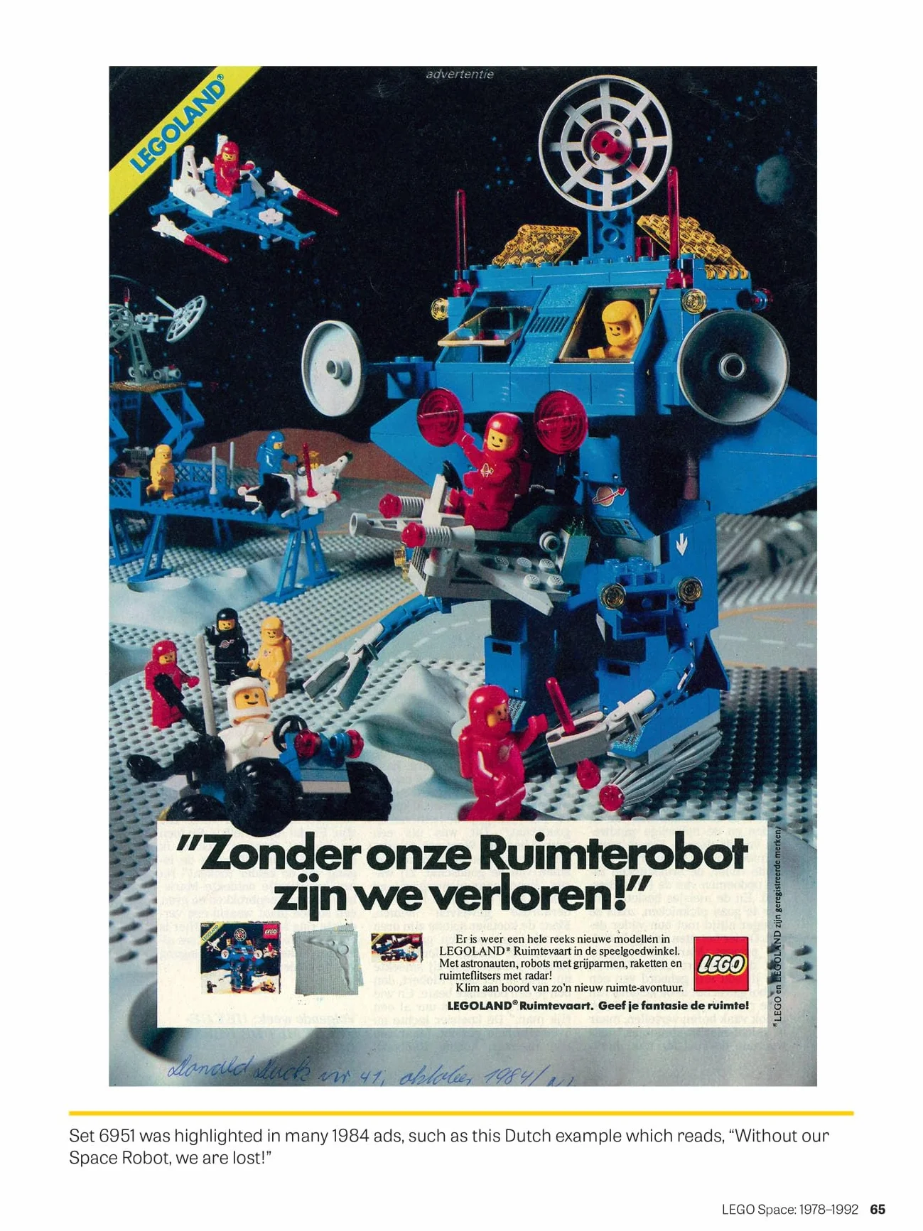 Lego Space: 1978 - 1992