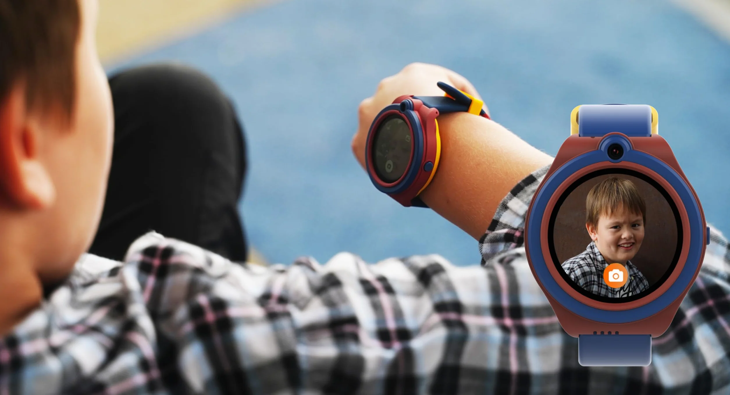 Bemi Linko Smartwatch Dziecięcy LTE GPS Fioletowy - Nagroda Designu 2023, Termometr, Monitor Tętna, Wodoodporny