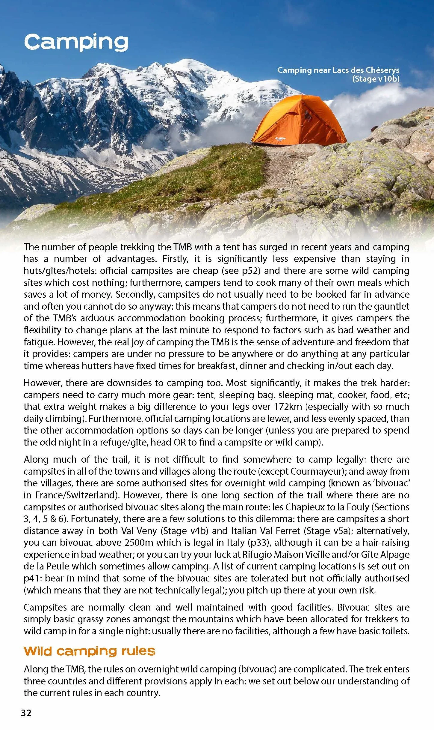 The Tour du Mont Blanc Handbook: (two way)