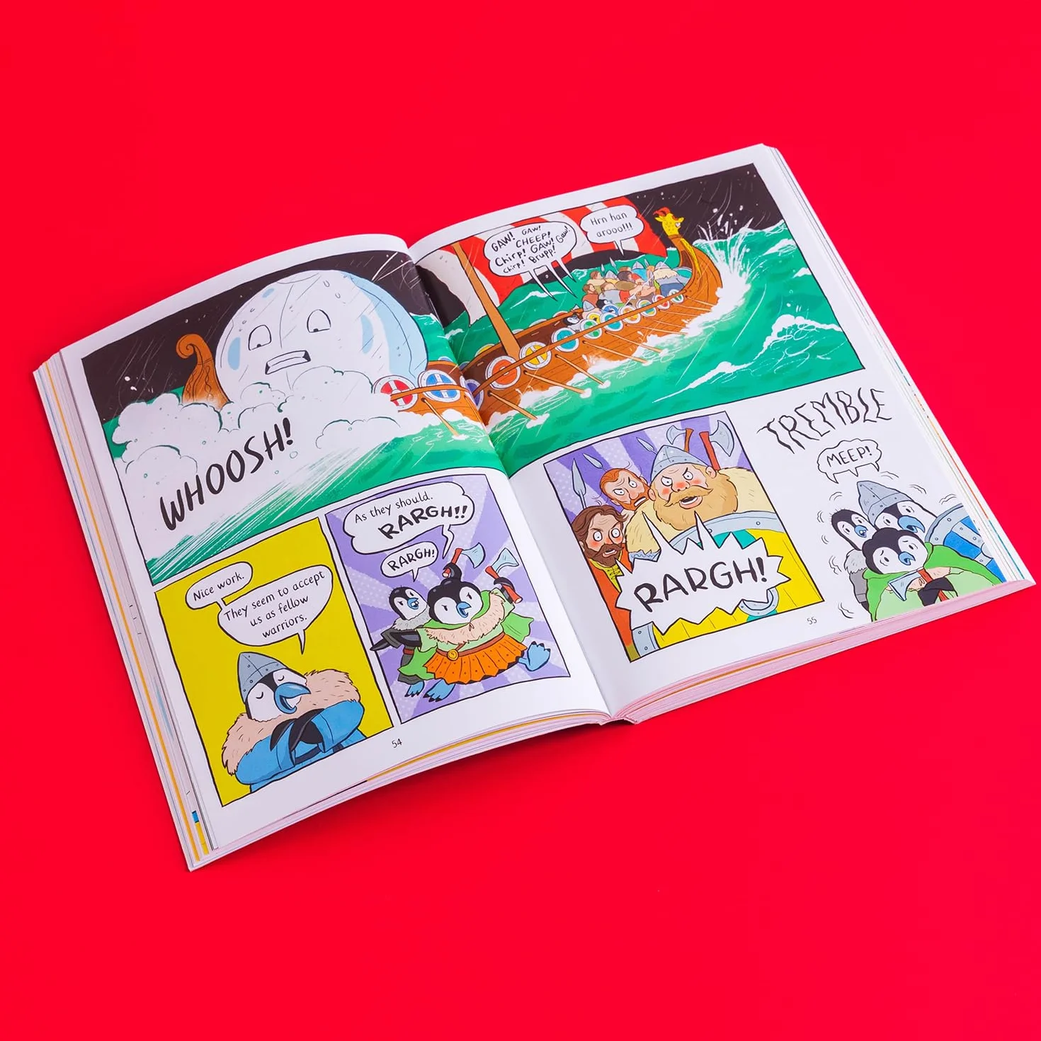 Pablo and Splash: Viking Voyage: The hilarious NEW kids' graphic novel in the series about time-travelling penguins