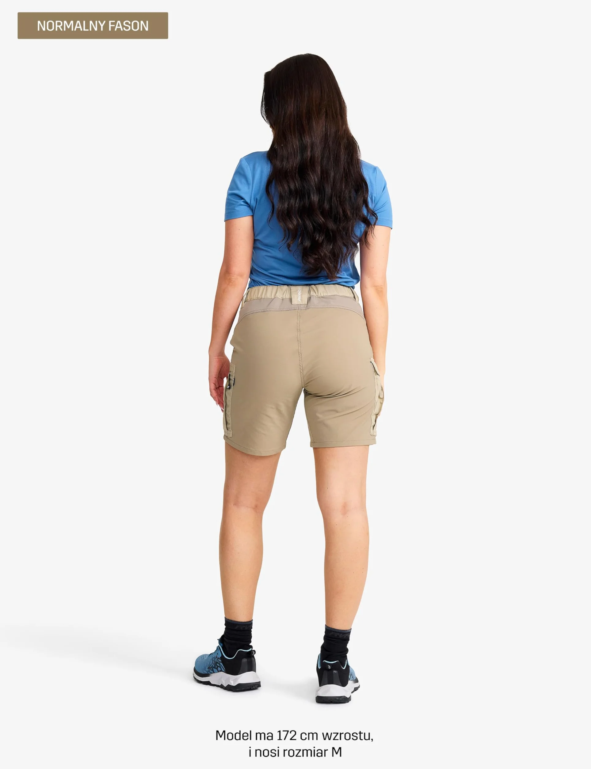 RevolutionRace Rambler Lightweight Pro Shorts Damskie, Lekkie spodnie turystyczne