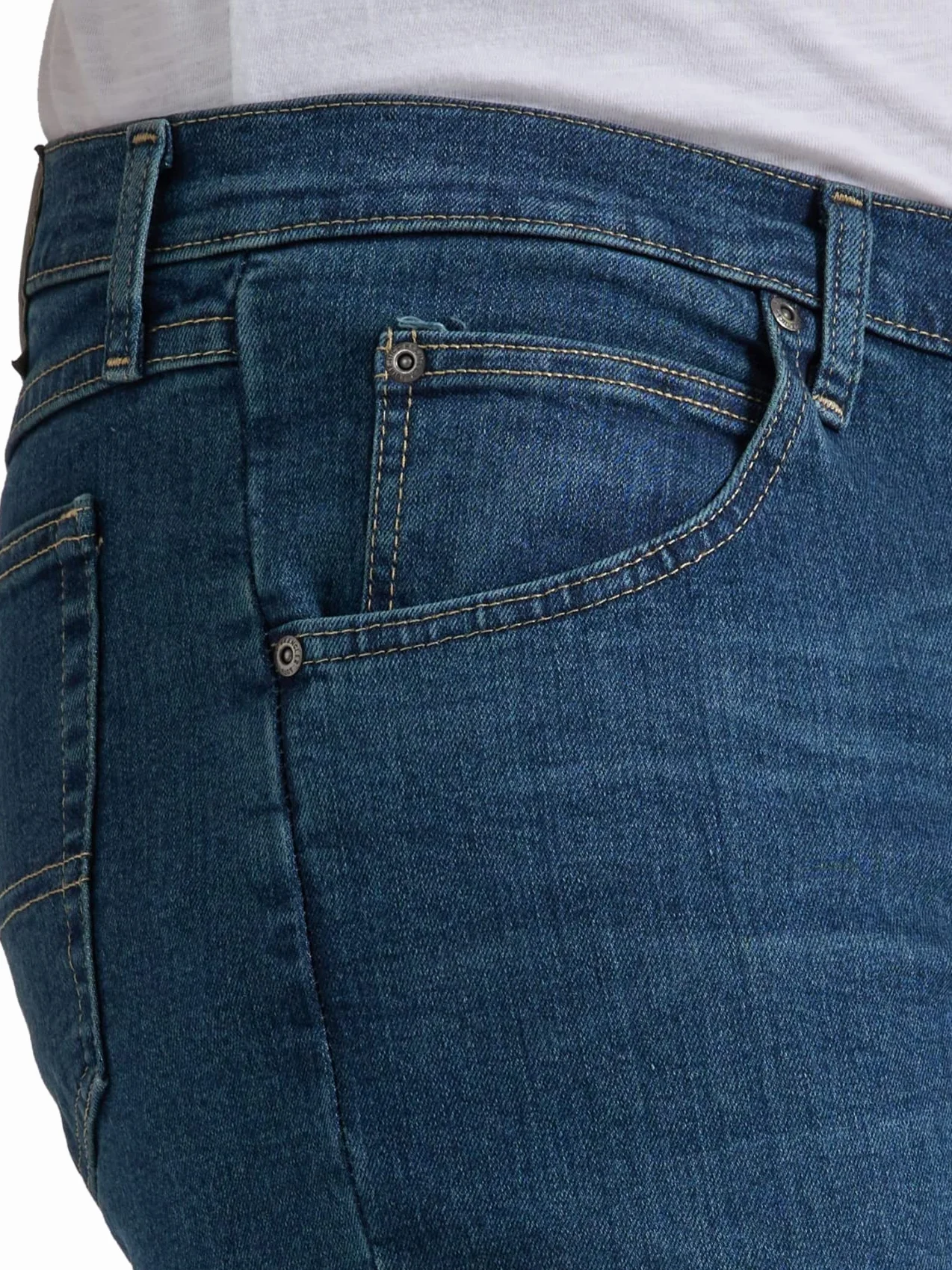 Wrangler Authentics Klasyczne dżinsy z 5 kieszeniami - Dżins Mężczyźni