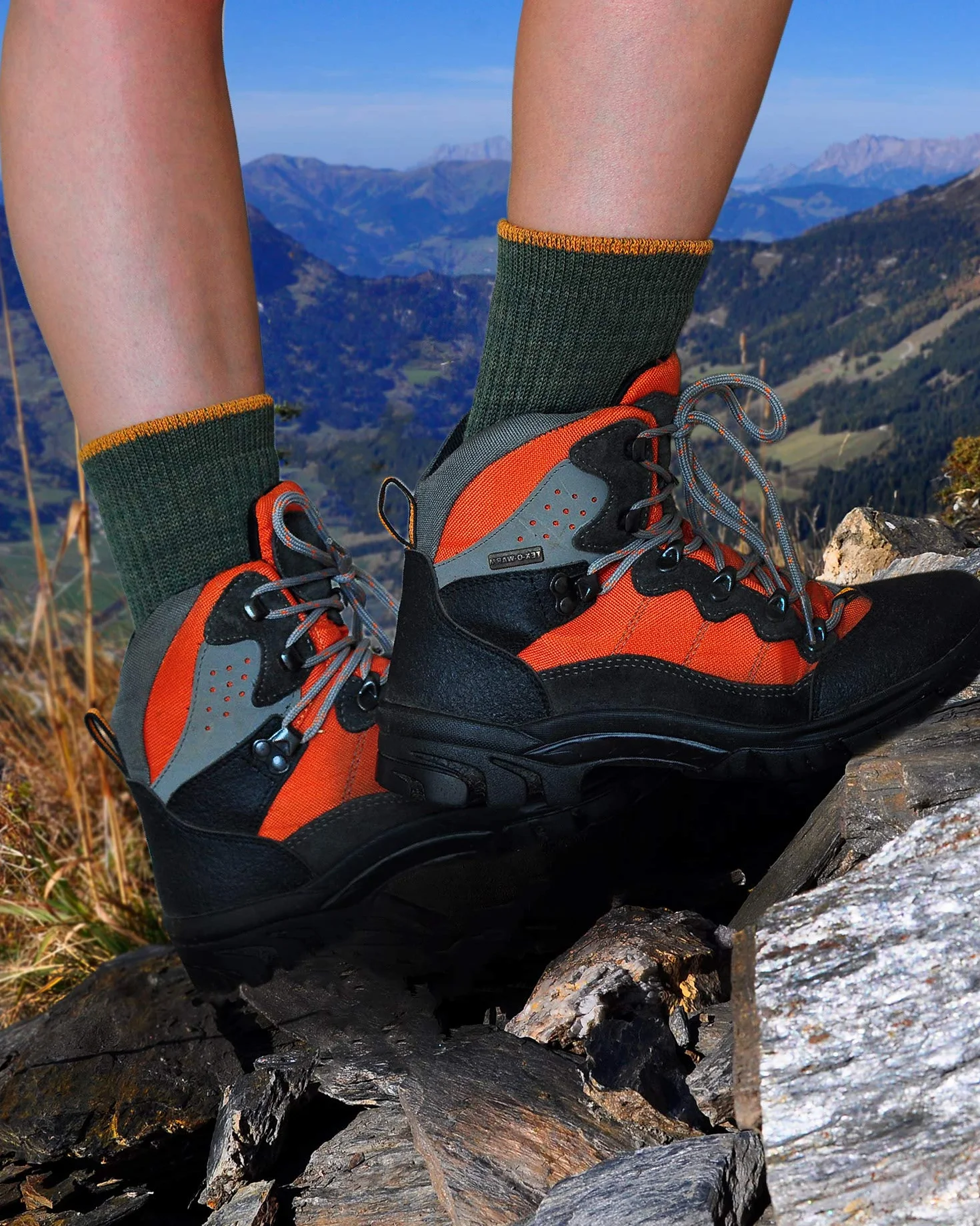 VITSOCKS Skarpety Trekkingowe WEŁNA MERINO Damskie, Ciepłe Wełniane do Wędrówek Outdoor