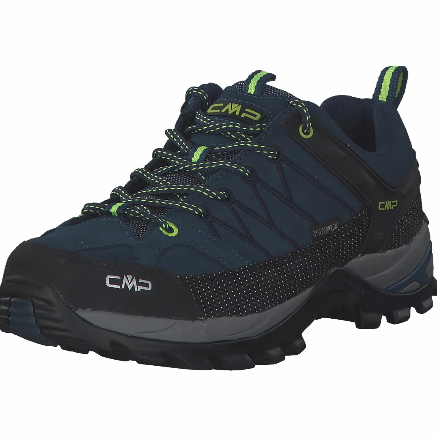 CMP Męskie półbuty trekkingowe Rigel Low, niebieski - niebieski - 42 EU