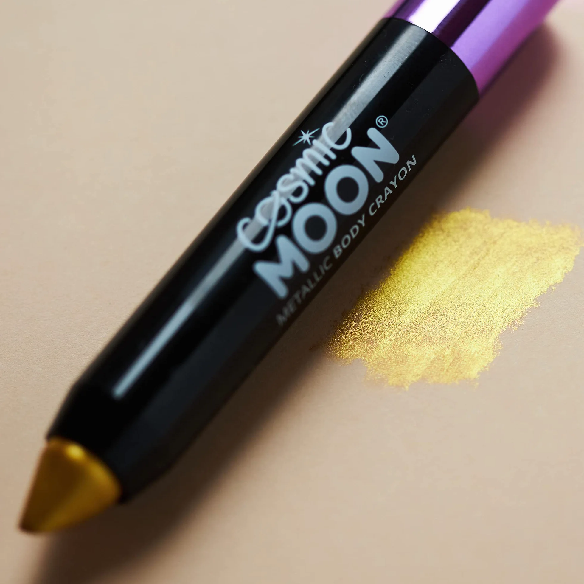 Cosmic Moon - metaliczny kredka do nakladania makijazu twarzy i ciala - 3,5 g - bez trudu mozna stworzyc profesjonalne metaliczne wzornictwo