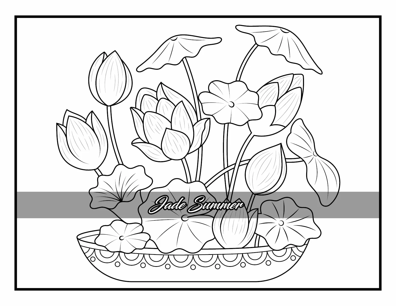 100 Flowers: Adult Coloring Book with Bouquets, Wreaths, Swirls, Patterns, Decorations