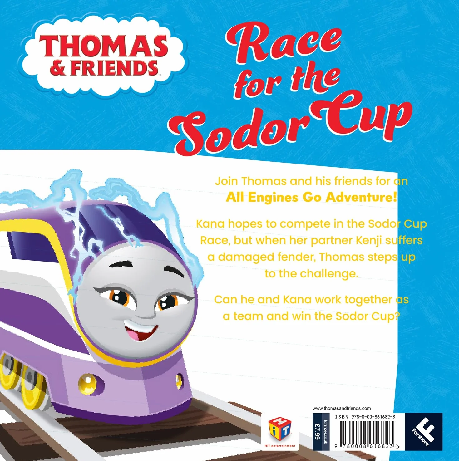 Thomas and Friends: Race for the Sodor Cup: A wonderful illustrated storybook for reading with young Thomas fans aged 2, 3, 4, 5 years old