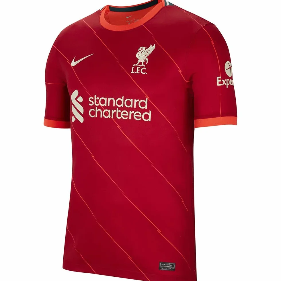 Nike - liverpool 2021/22 Season Jersey sprzęt do gry domowej, M, męski