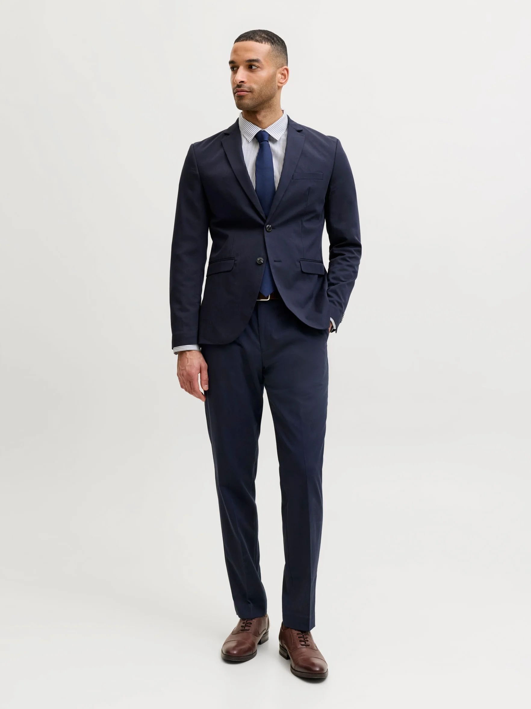 JACK & JONES jprfranco suit noos Garnitur Mężczyźni, granatowy, 50