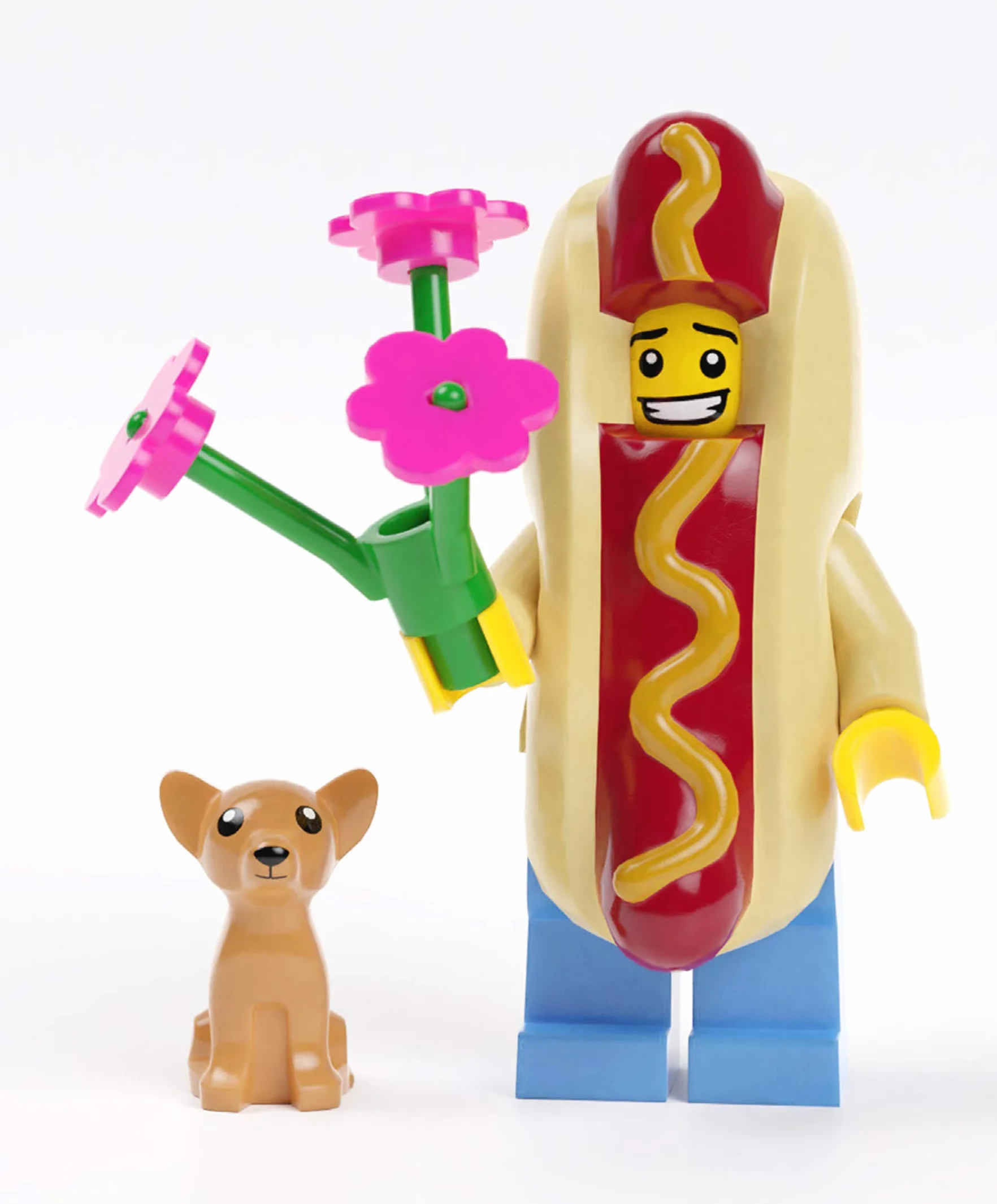 LEGO® Minifigure Notes: 20 Notecards and Envelopes