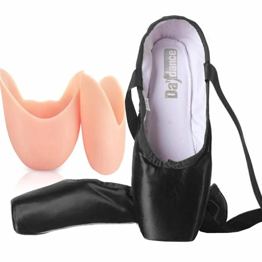 Buty baletowe dla dziewcząt, dzieci, kobiet, satynowe, koronkowe, buty do tańca, baletowe