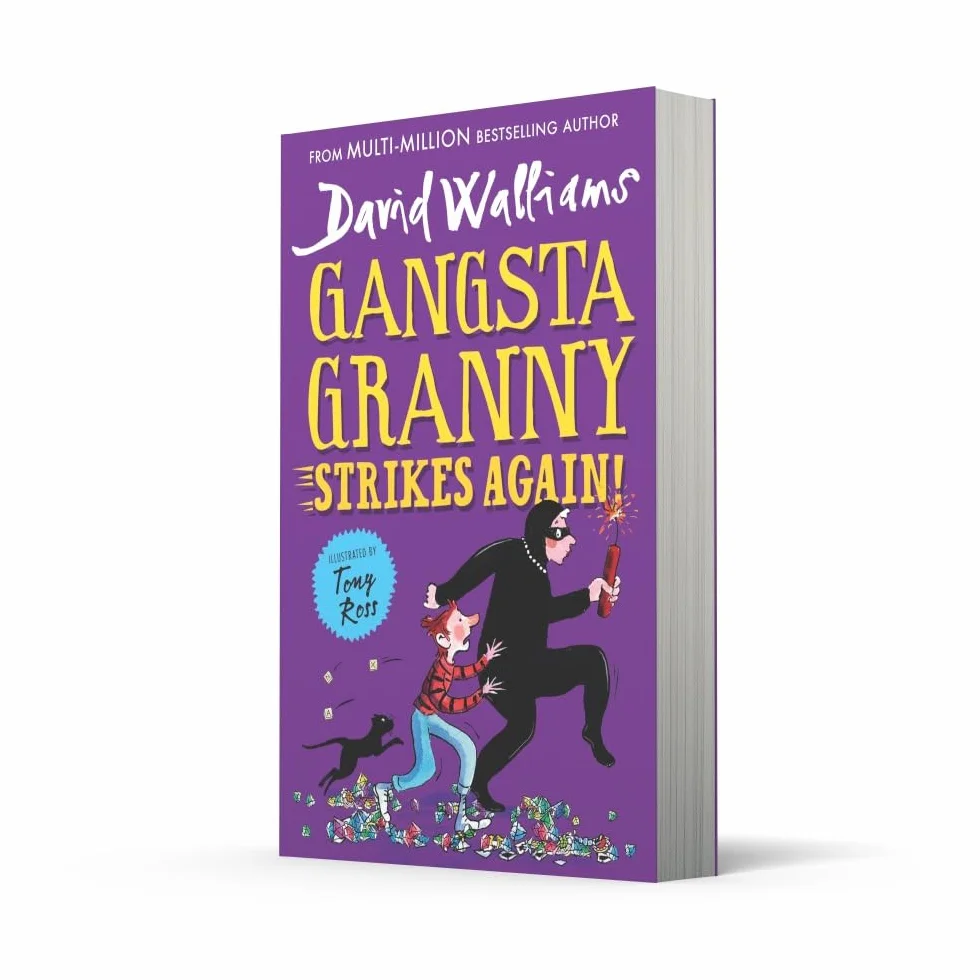 Gangsta Granny Strikes Again!: A book by David Walliams