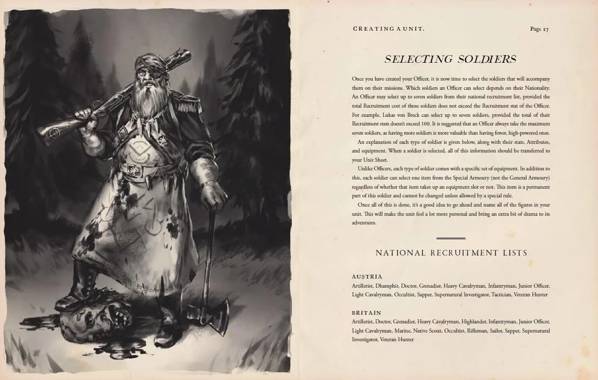 The Silver Bayonet: A Wargame of Napoleonic Gothic Horror: 1