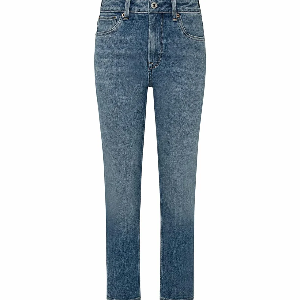 Pepe Jeans Zwężane Dżinsy Hw Pl204591 - Dżins Kobiety