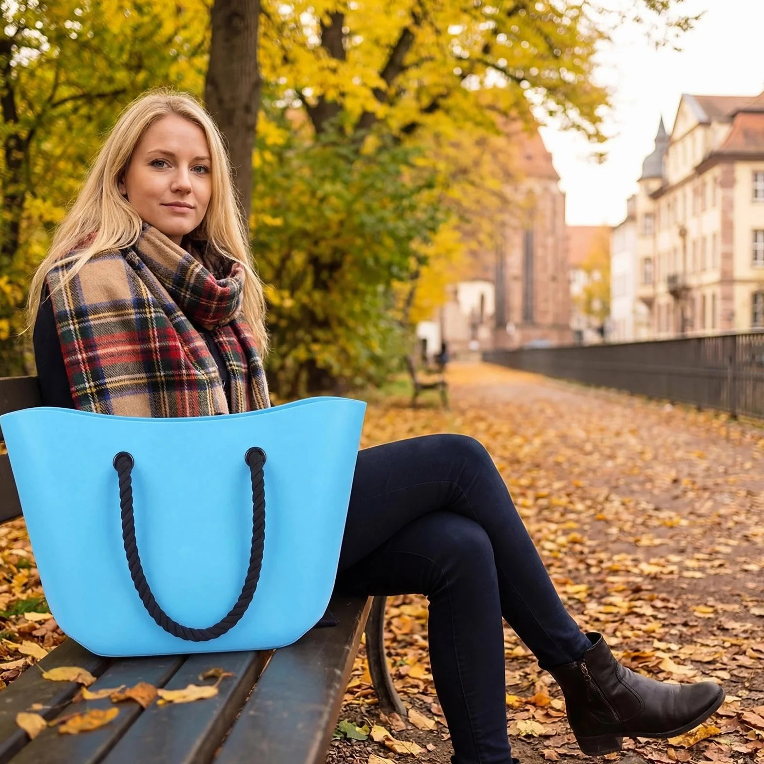 2 Sztuki Rękojeści do Torebek O Bag, 75 cm Pasek do Torebki, Akcesoria do O Bag, Zamienne Uchwyty do Torby Plażowej, Klasyczny Pasek do Torebki, Bawełniane Rękojeście do Toreb (Czarny)