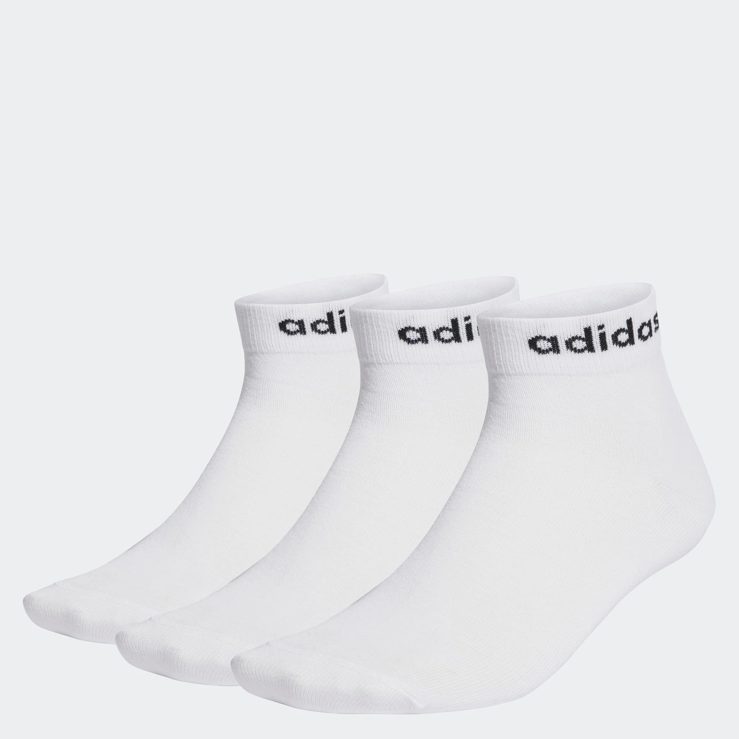 adidas Think Linear Ankle Socks 3 Pary Unisex Dzieci Skarpetki (3 sztuki)