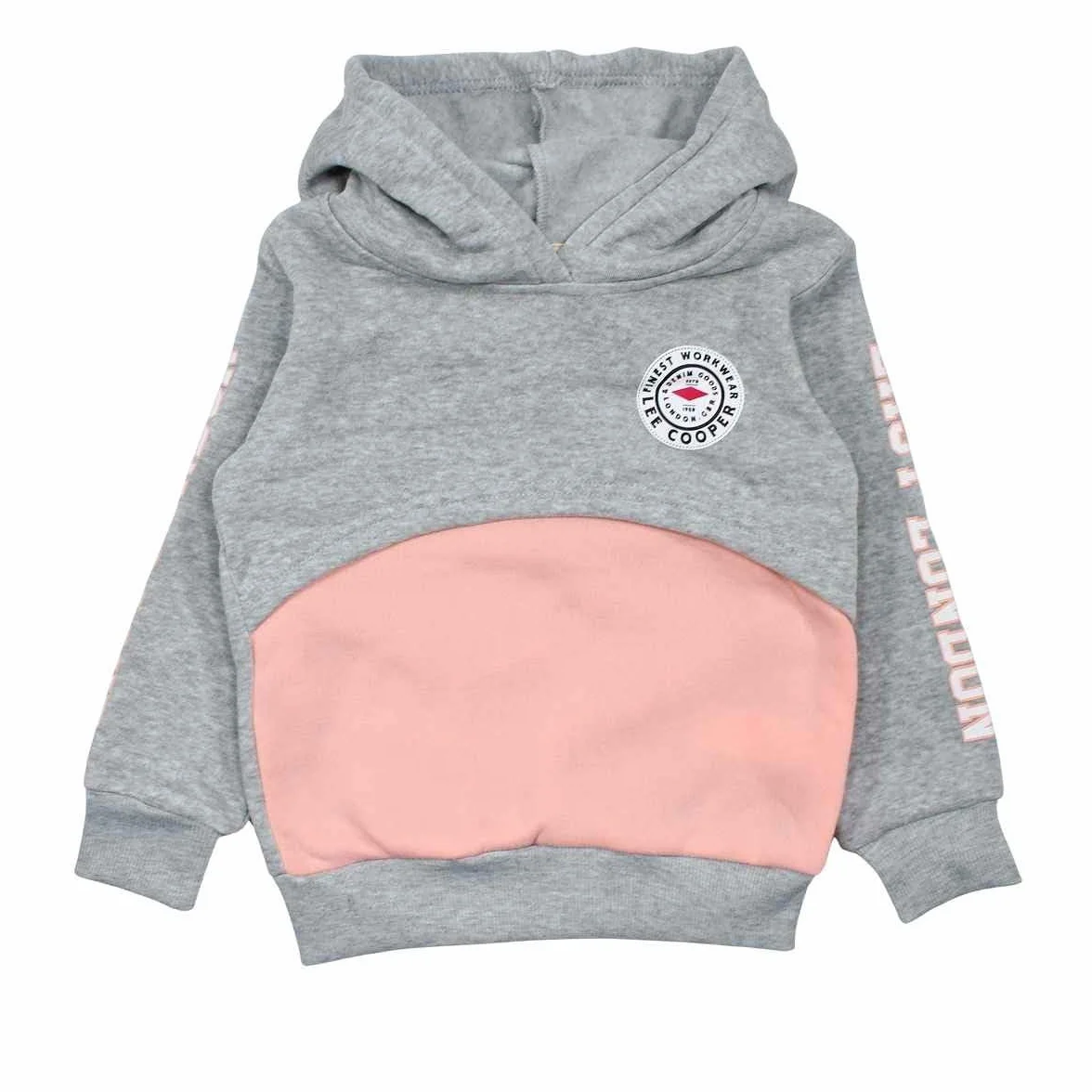 Lee Cooper Jogging dla dziewczyn, wygodne i stylowe ubrania, nowoczesny design dla dzieci, Szary, rozmiar uniwersalny