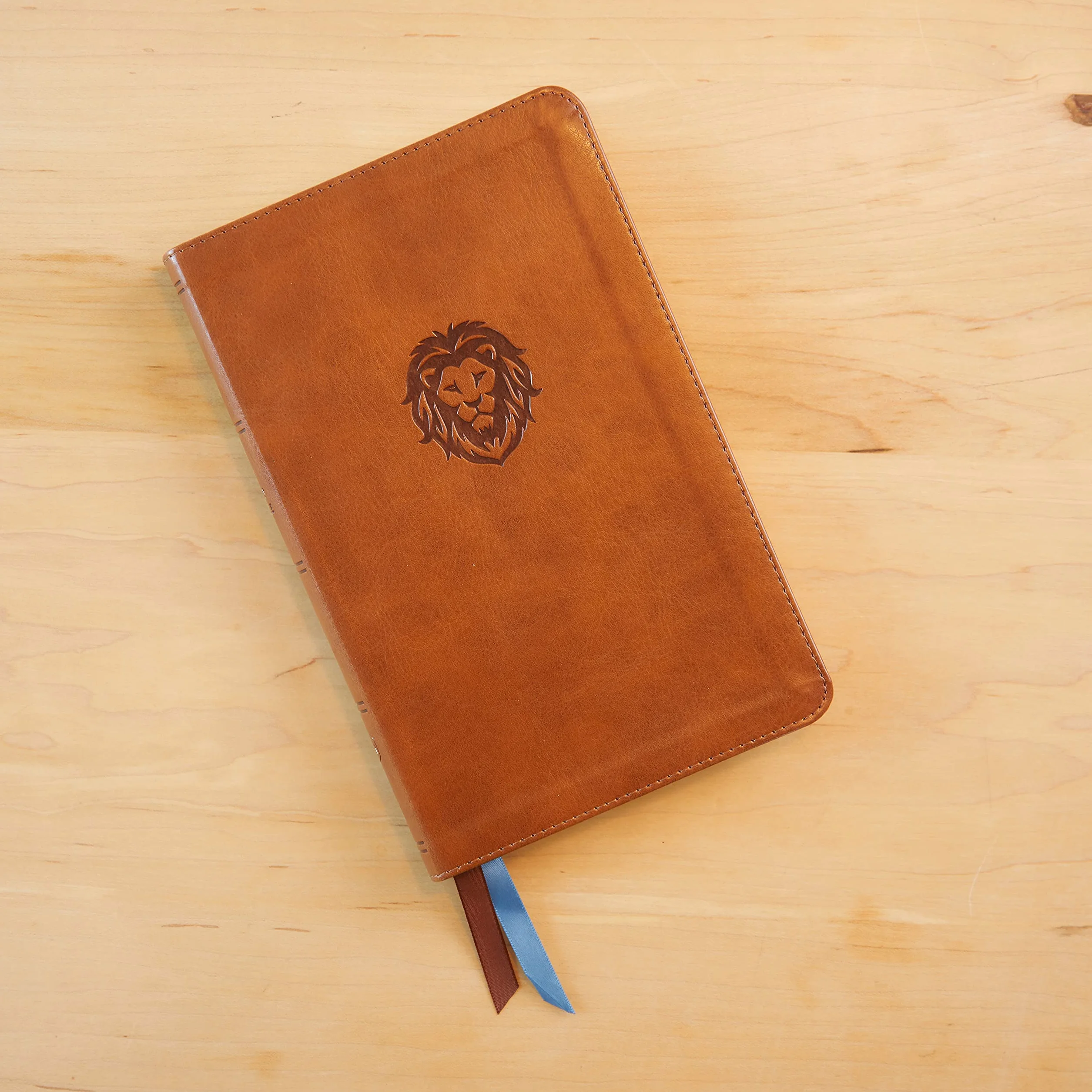 Kjv, Thinline Bible Youth Edition, Leathersoft, Brown, Red Letter Edition, Comfort Print: Holy Bible, King James Version