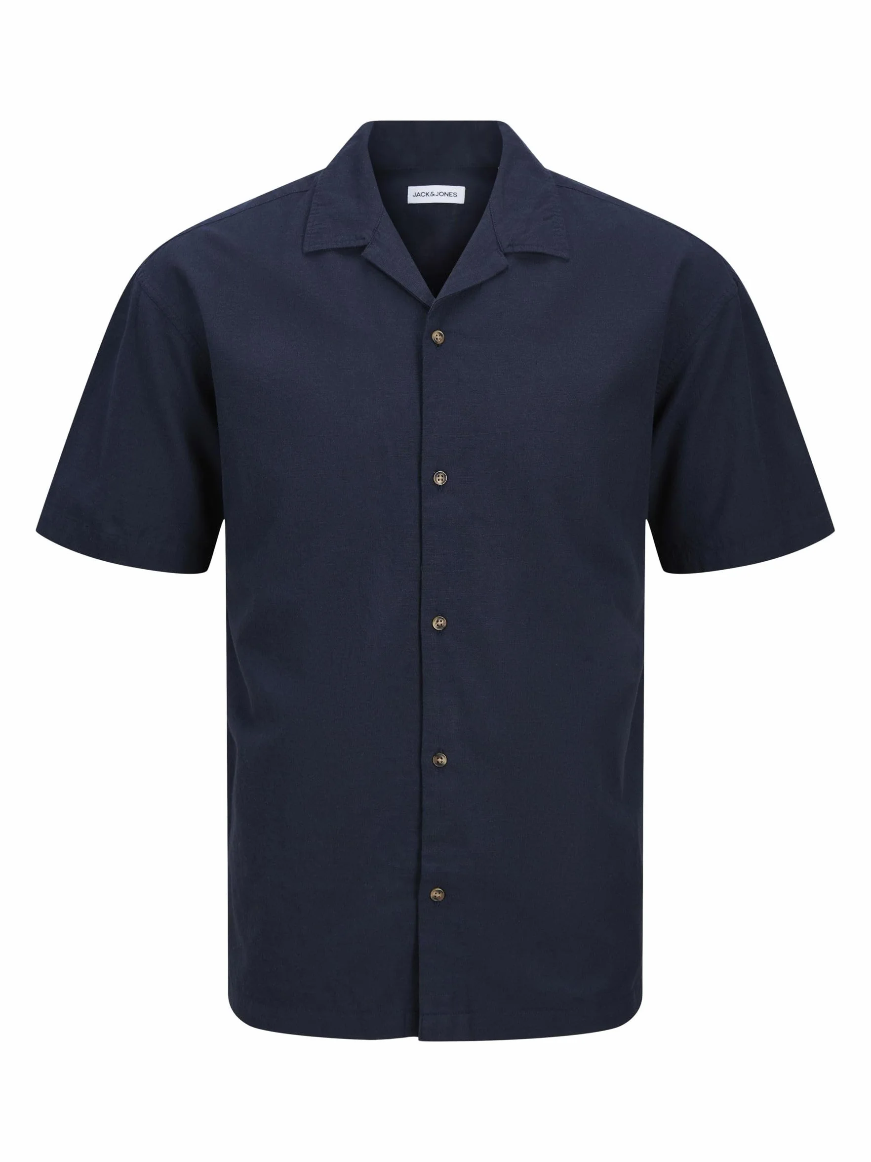 JACK & JONES Jjesummer Resort SS SN - koszulka z krótkim rękawem, marynarka morska, rozmiar S męski, Marynarka morska, S