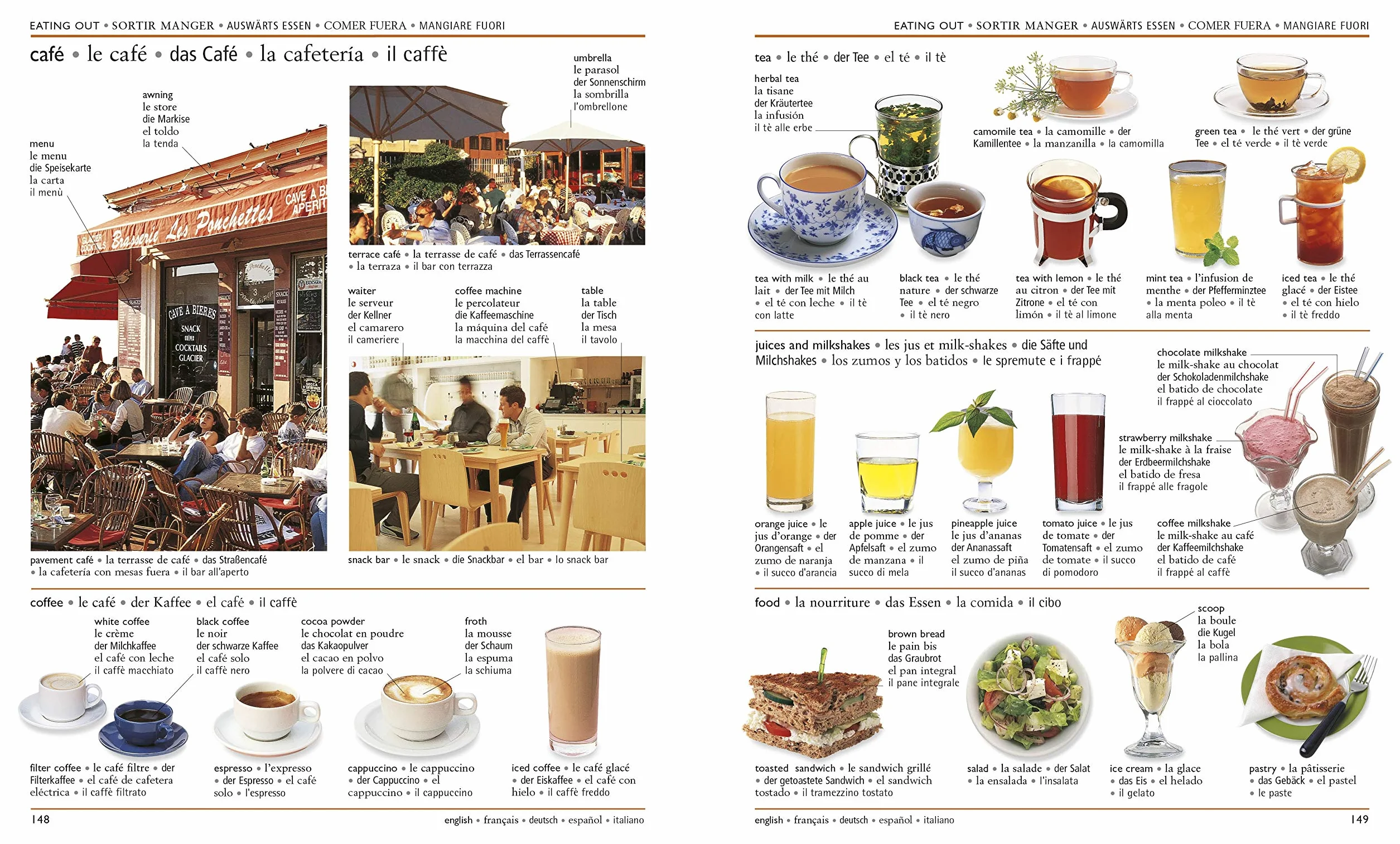 5 Language Visual Dictionary: Over 6,500 illustrated terms, labelled in English, French, German, Spanish and Italian