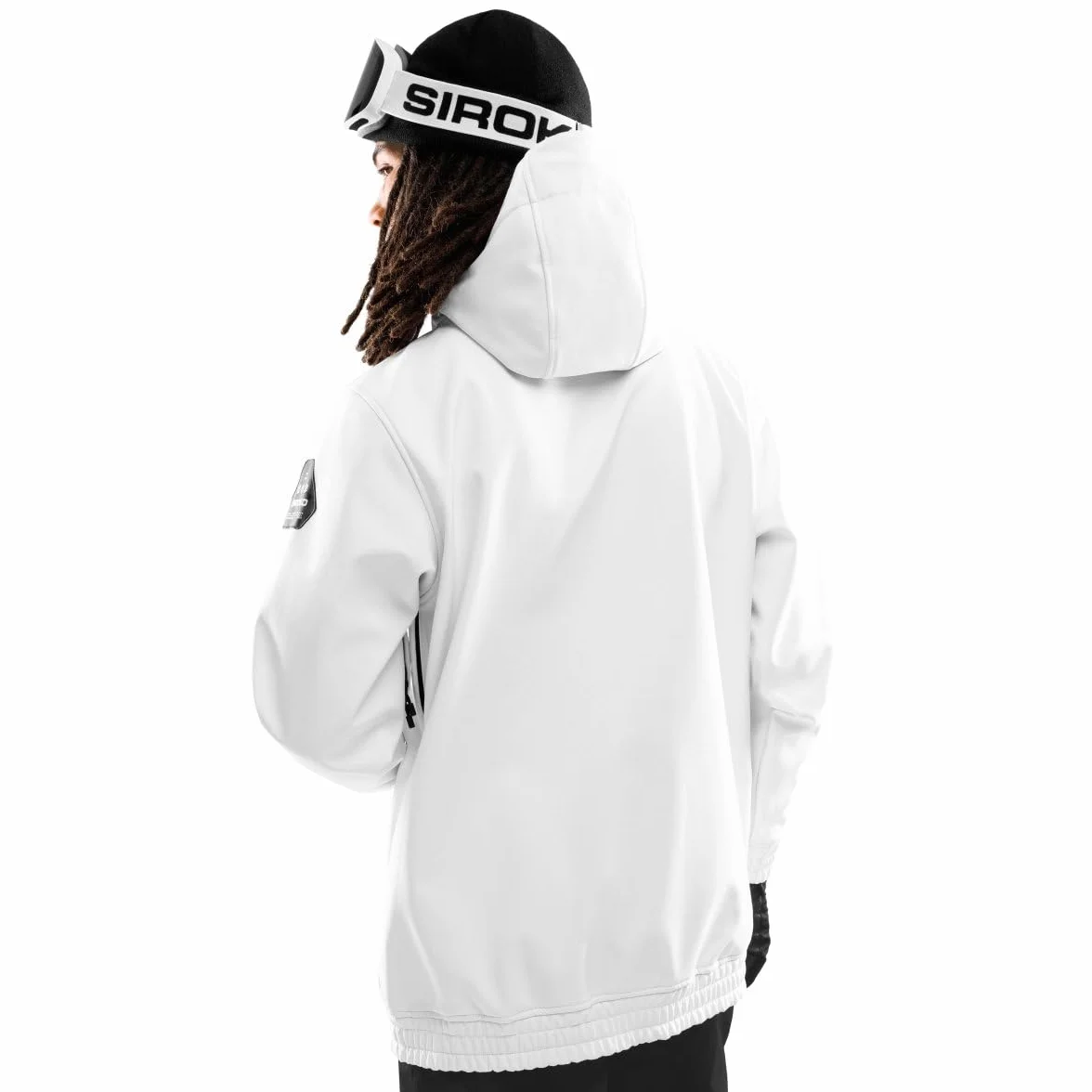SIROKO - Kurtka Snowboardowa z Kieszenią Kangurką Siroko W3 Antarctica