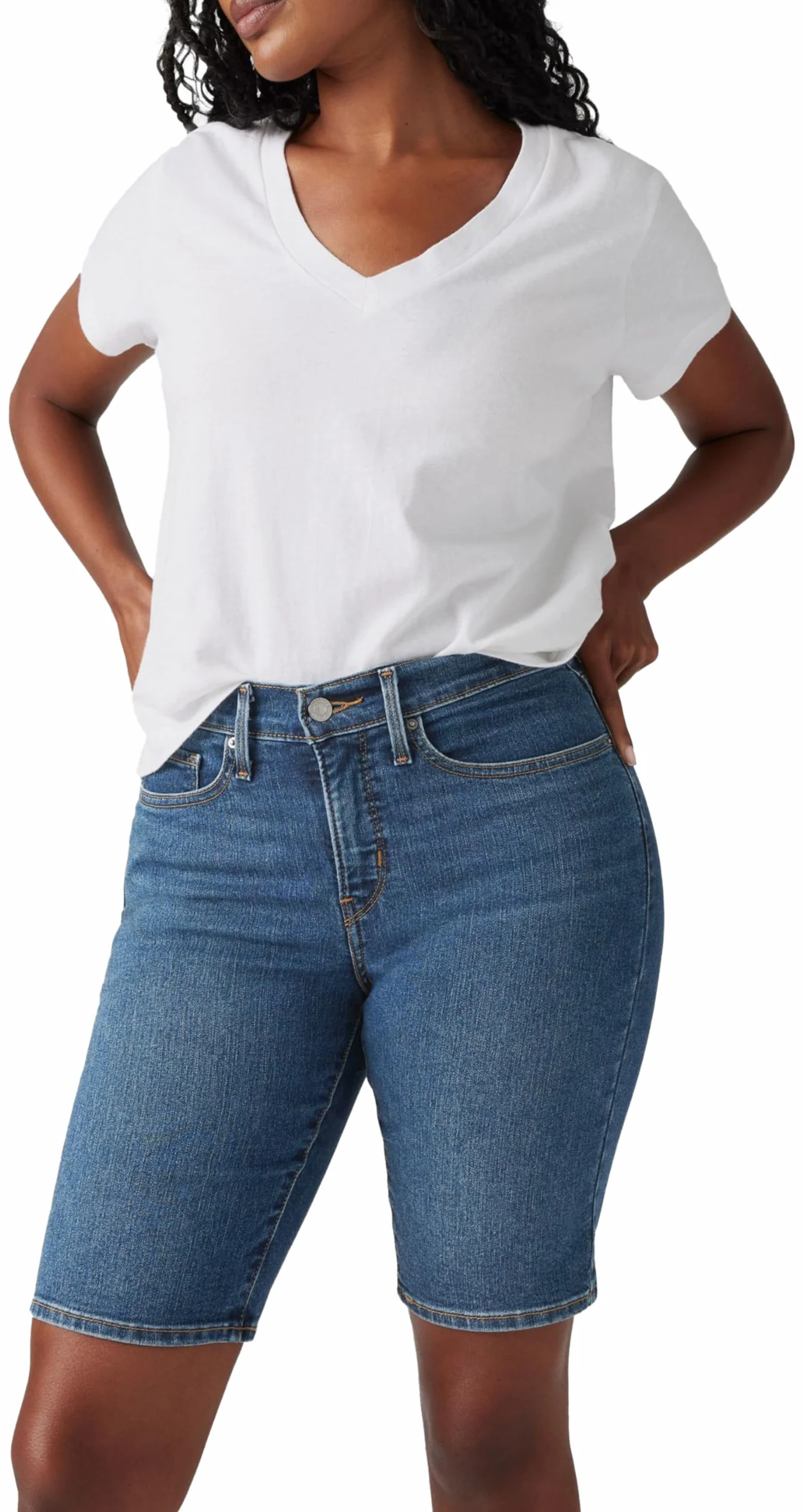 Levi's Shaping Bermuda - Shorty Kobiety