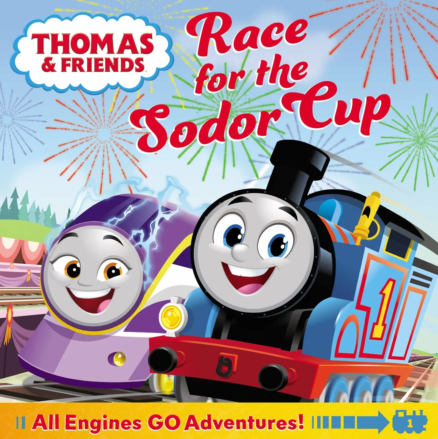 Thomas and Friends: Race for the Sodor Cup: A wonderful illustrated storybook for reading with young Thomas fans aged 2, 3, 4, 5 years old