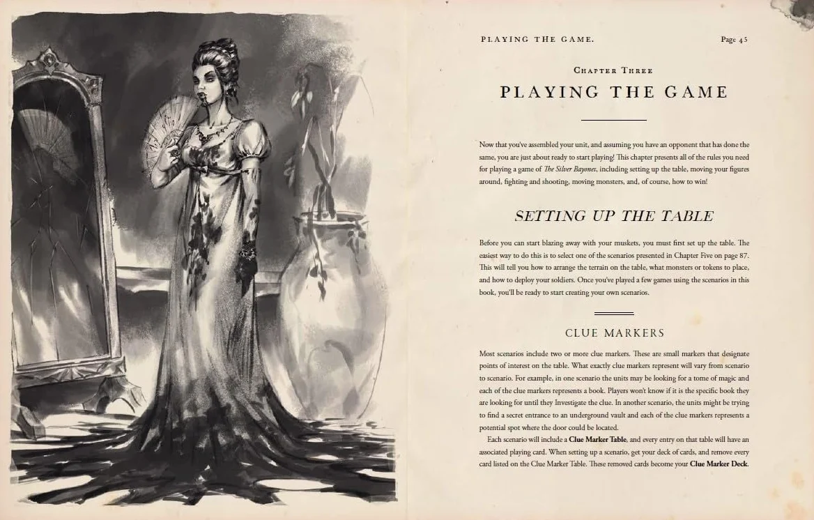 The Silver Bayonet: A Wargame of Napoleonic Gothic Horror: 1