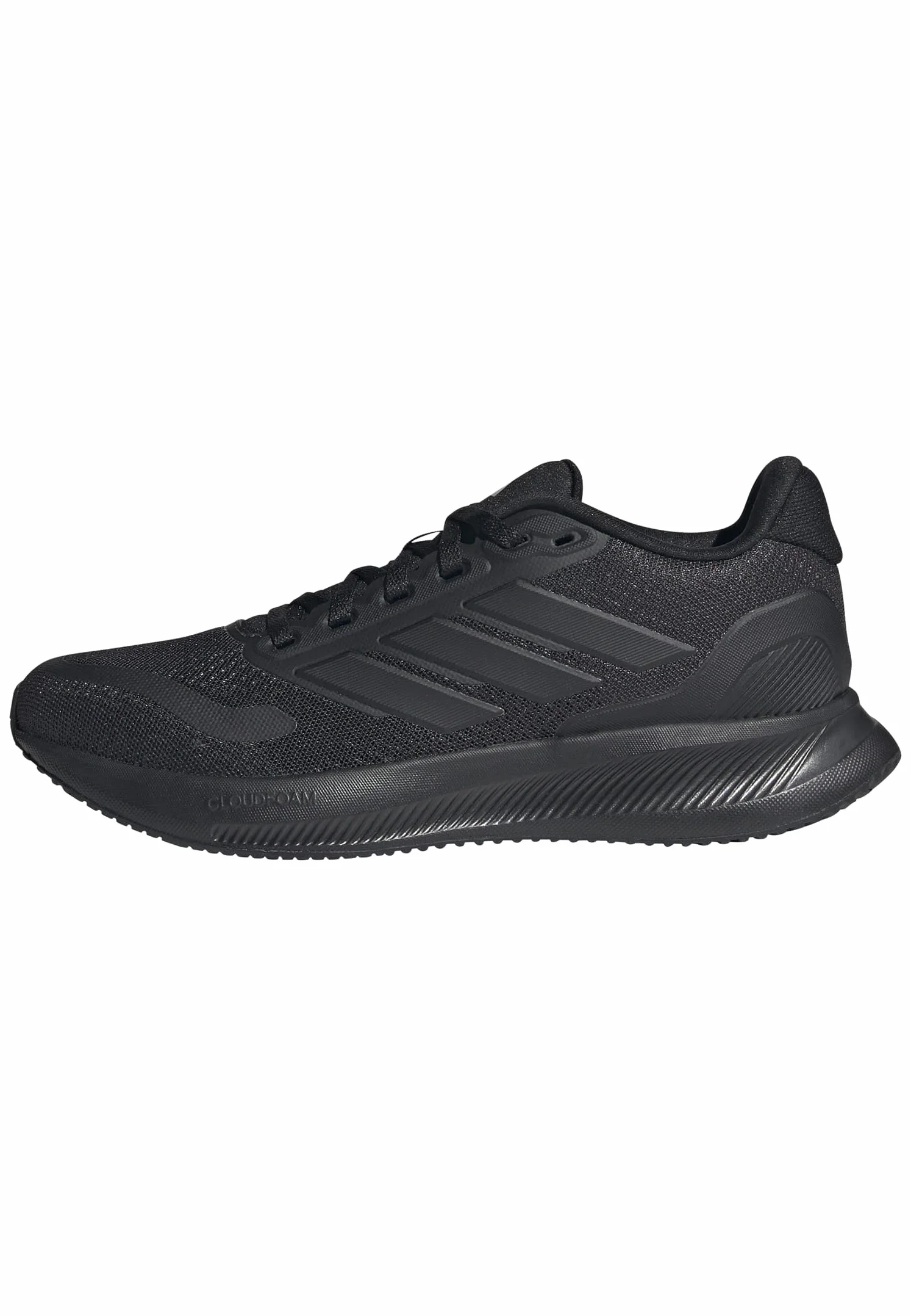 adidas Uniseks - dzieci RUNFALCON 5 SHOES JUNIOR, Core Black/Core Black/Core Black, 36 EU