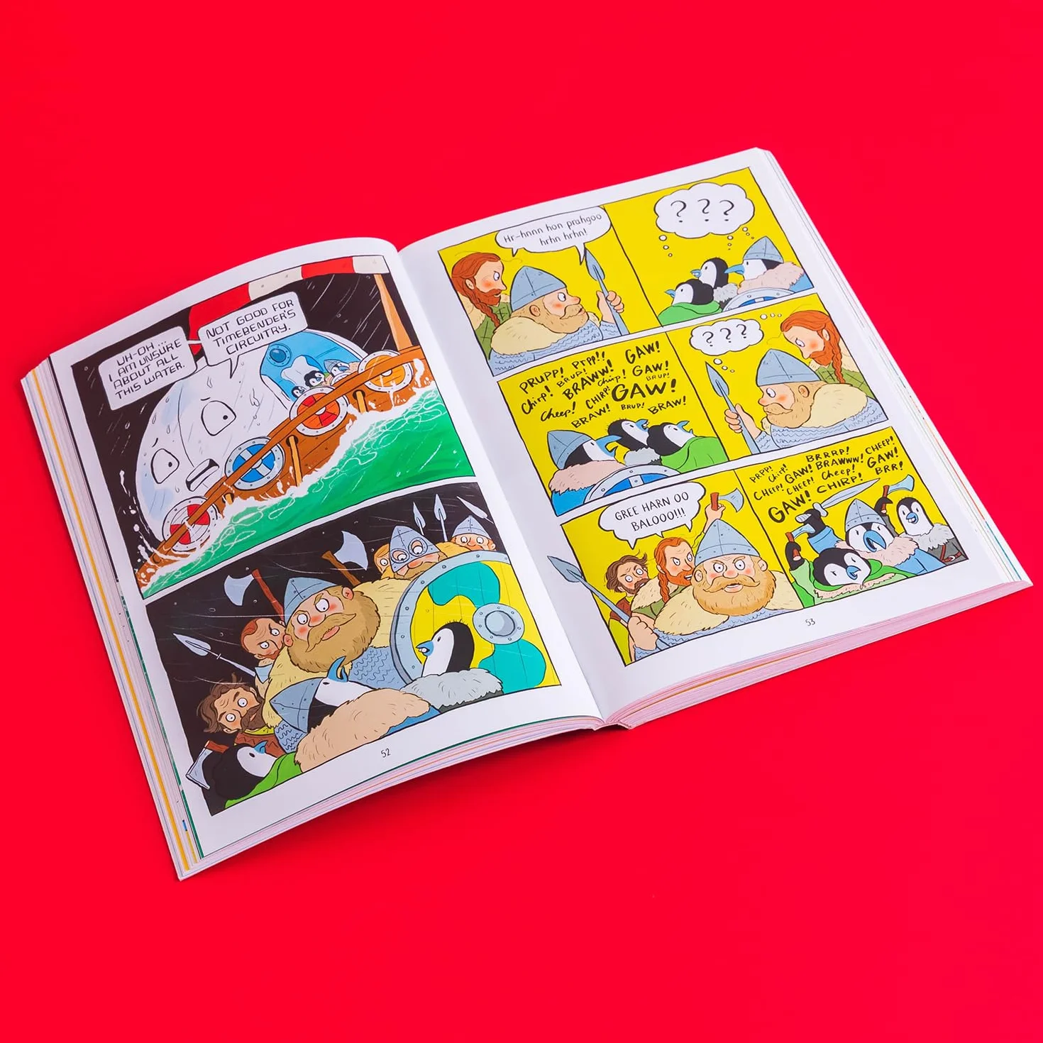 Pablo and Splash: Viking Voyage: The hilarious NEW kids' graphic novel in the series about time-travelling penguins