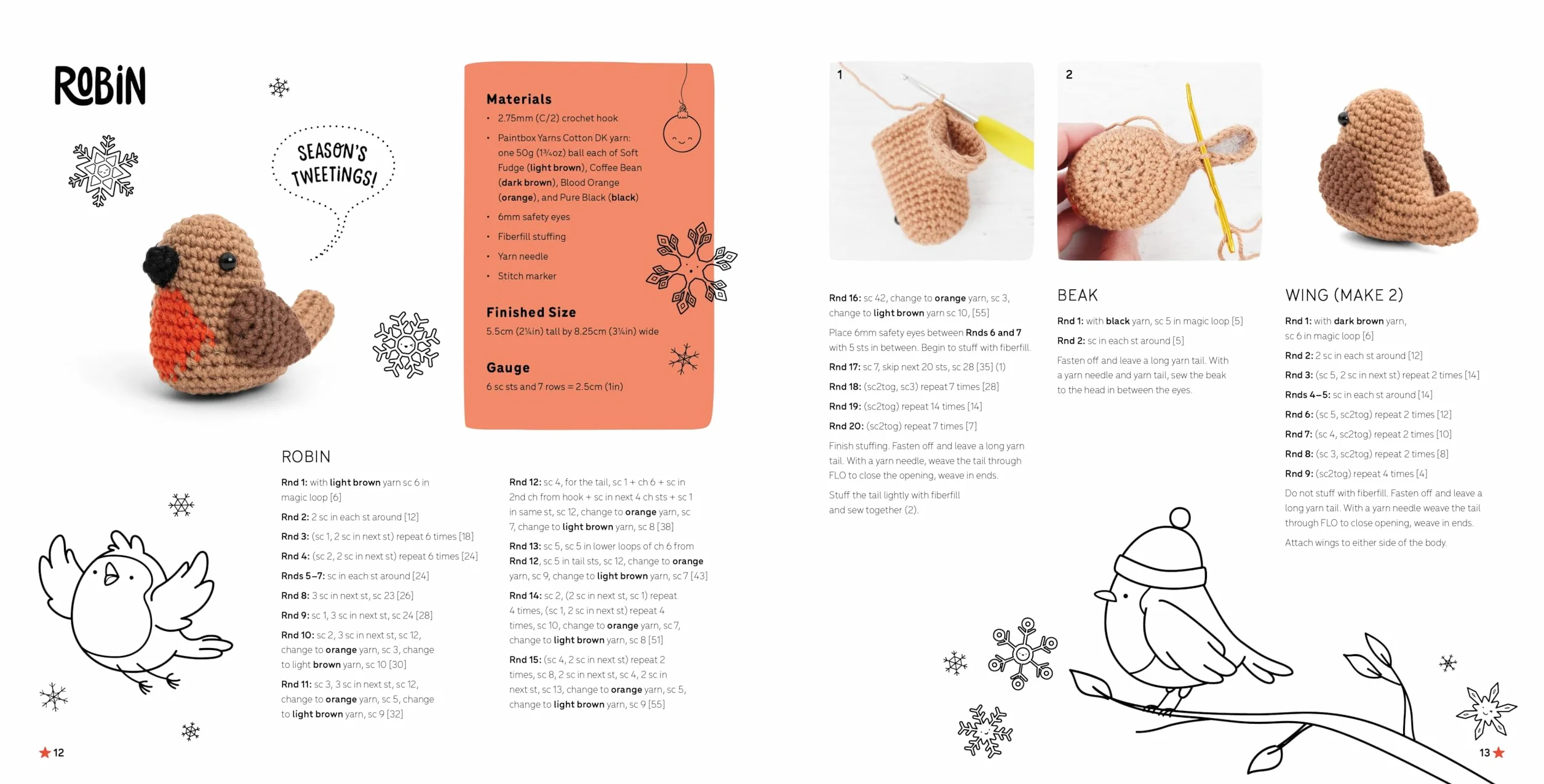Kawaii Crochet Christmas: 40 Super Cute Amigurumi Patterns for the Festive Season: 3
