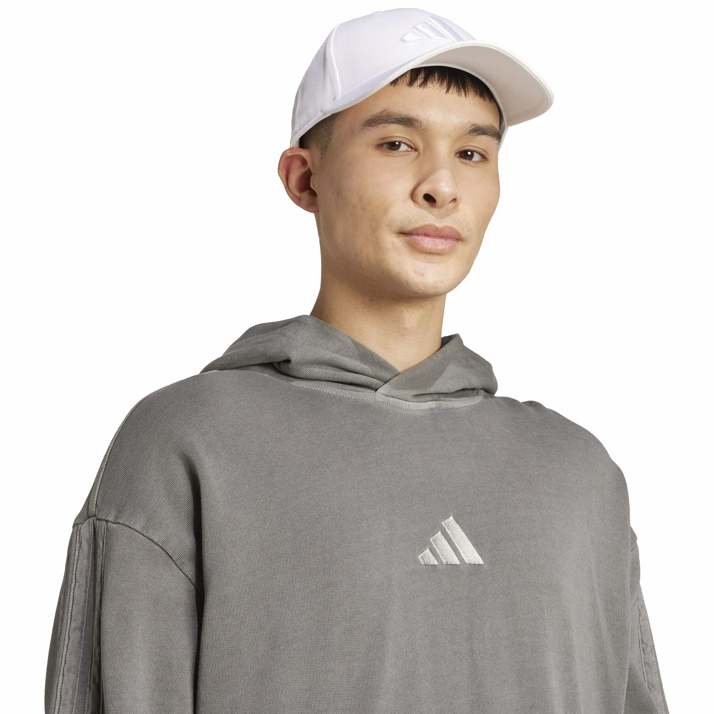 adidas heren ALL SZN French Terry Washed Hoodie, black, L