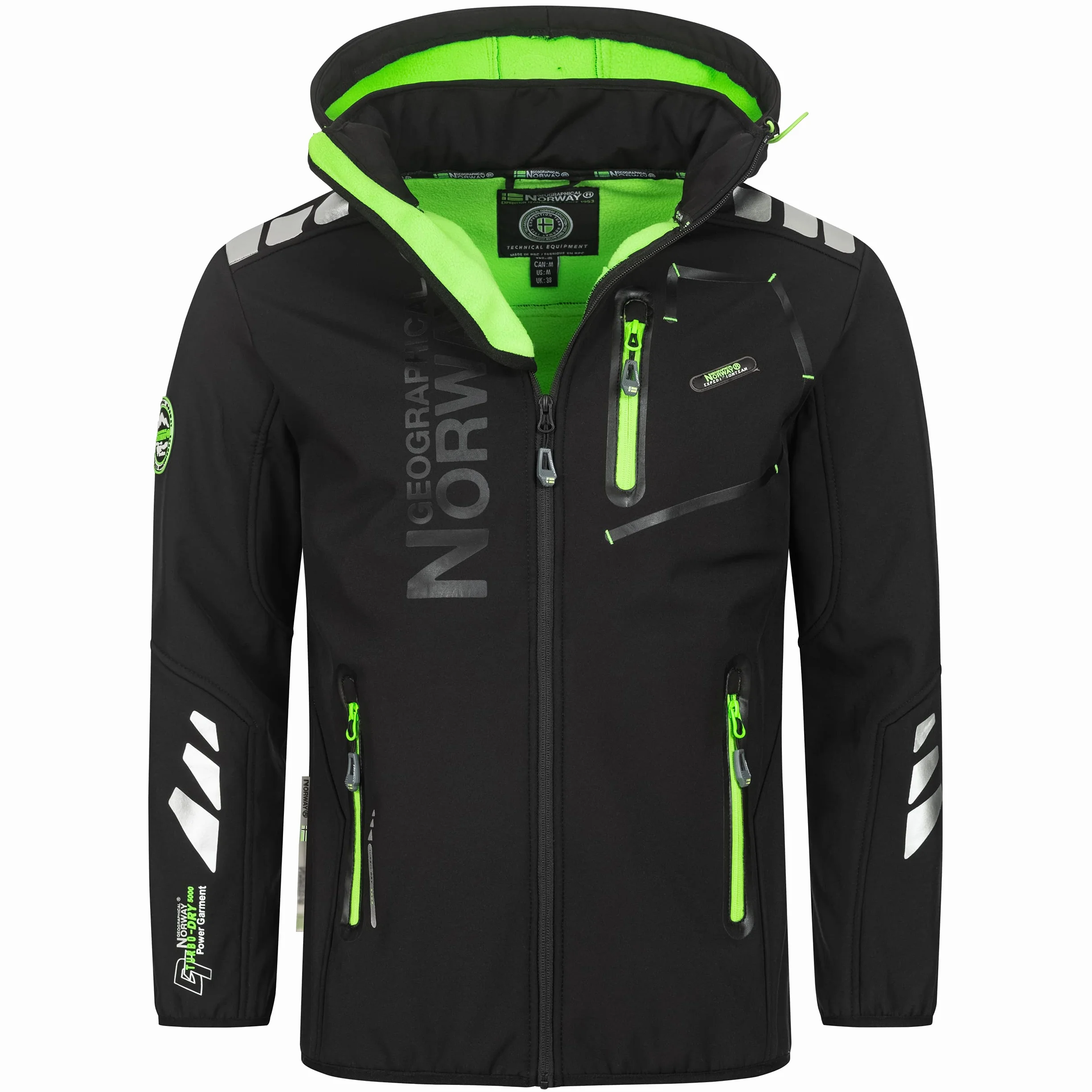 Geographical Norway Vantaa męska kurtka softshellowa, kurtka funkcyjna, outdoorowa