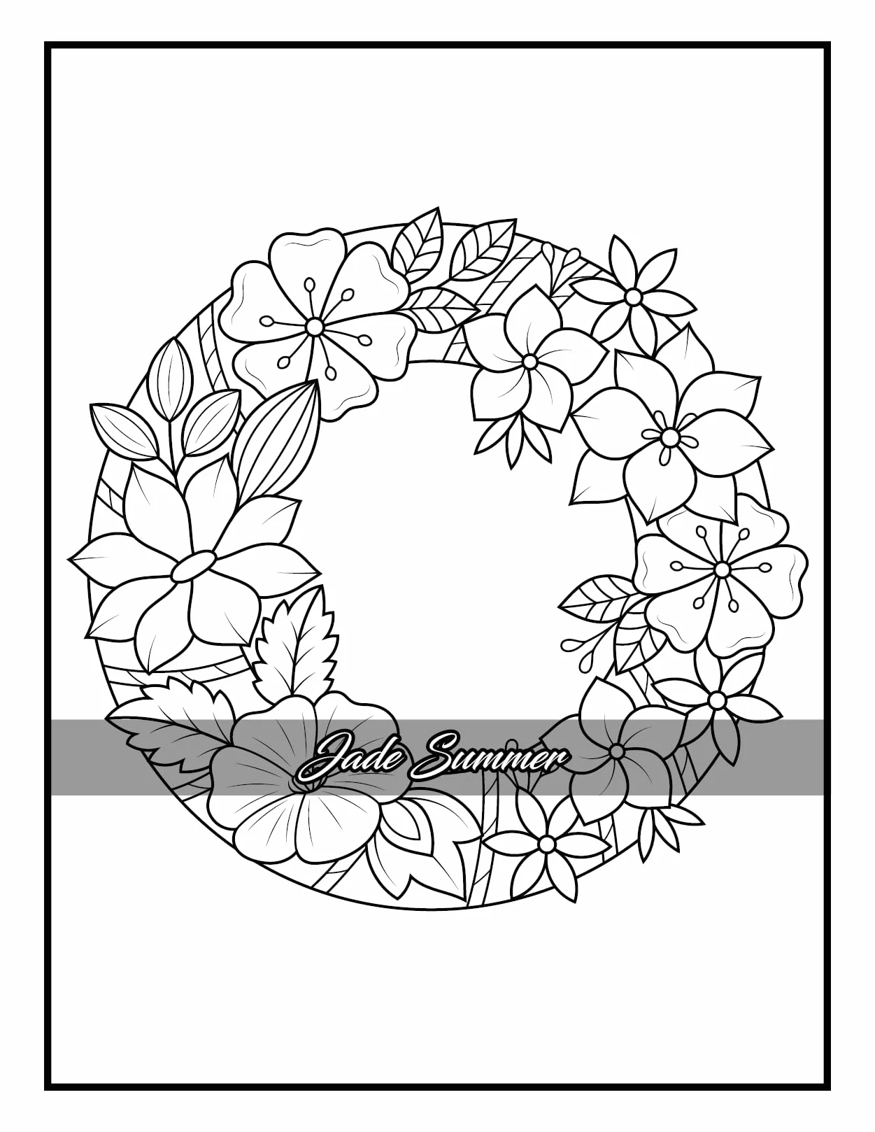 100 Flowers: Adult Coloring Book with Bouquets, Wreaths, Swirls, Patterns, Decorations