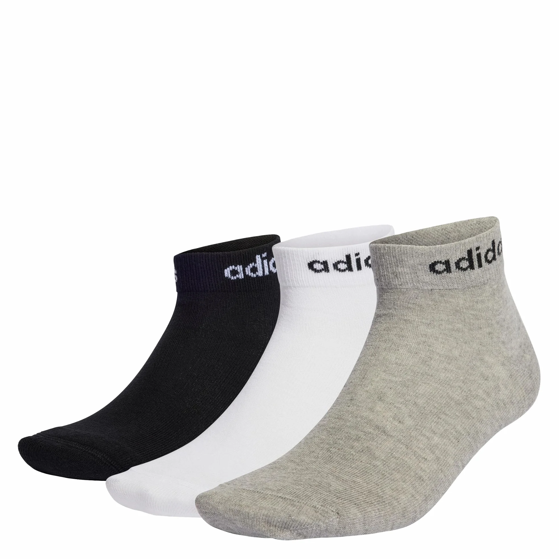 adidas Skarpety Uniseks Think Linear Ankle Socks 3 Pairs