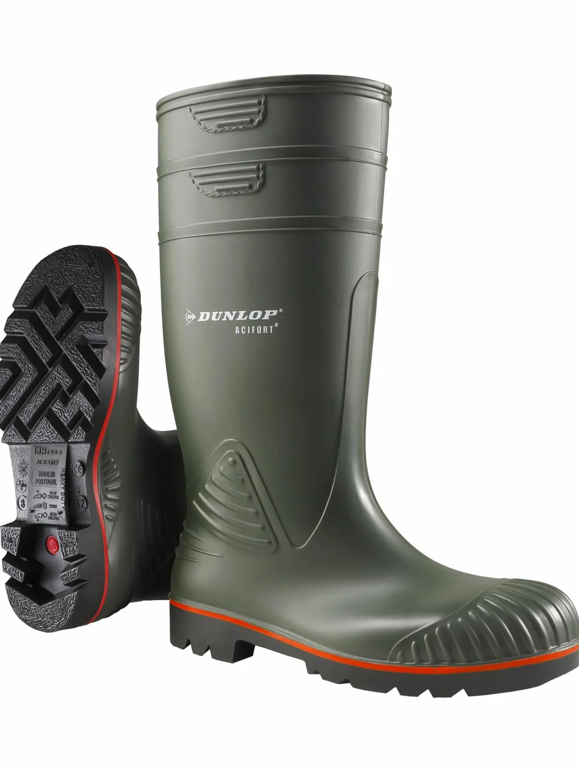 Dunlop Protective Footwear Męskie buty ochronne A442631 S5 ACIF. KNIE GROEN 44, zielone, EU