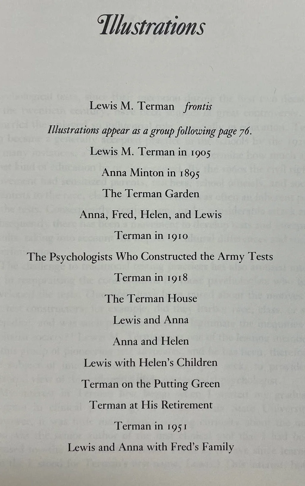 Lewis M.Terman: Pioneer in Educational Testing