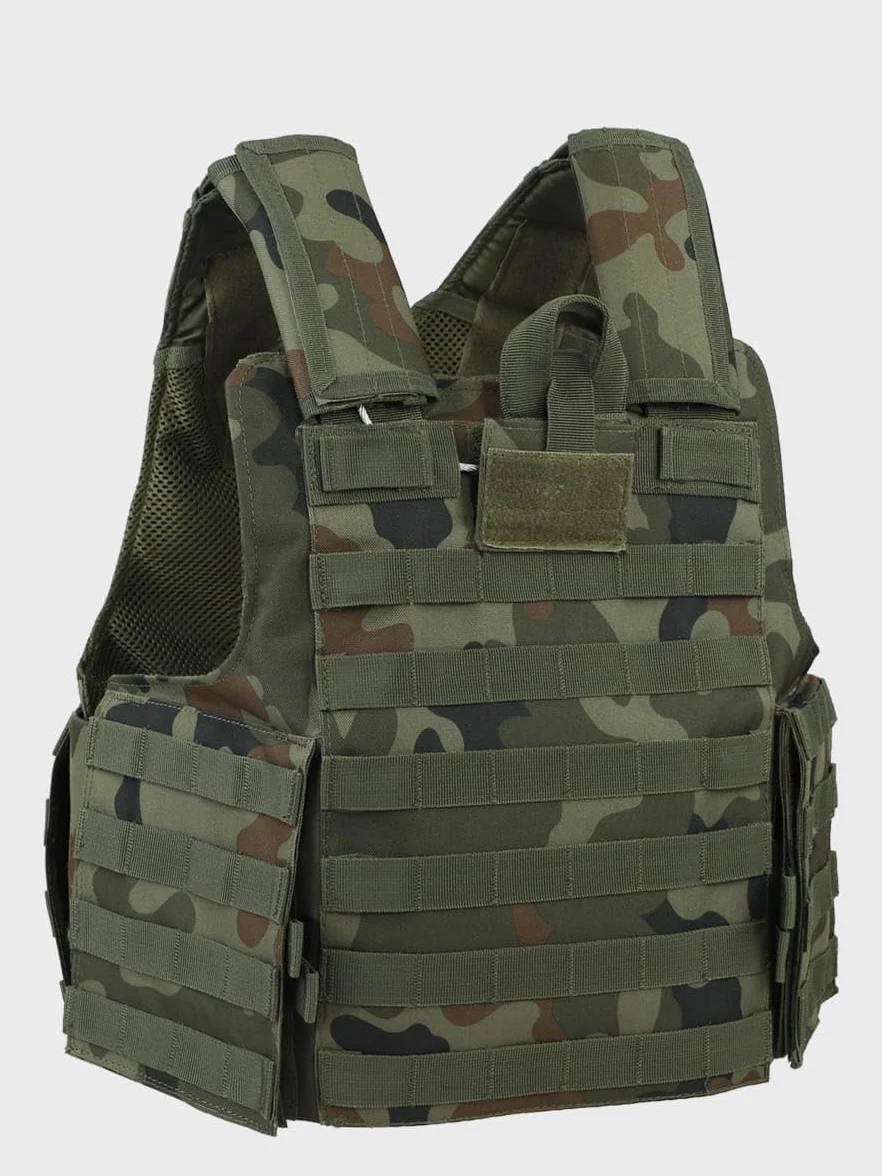Dominator Camo kamizelka taktyczna CIRAS Maritime Molle, dla wojska i policji, męska, outdoorowa kamizelka myśliwska, kamizelka polowa CS do Airsoft i Paintball z wyposażeniem Molle