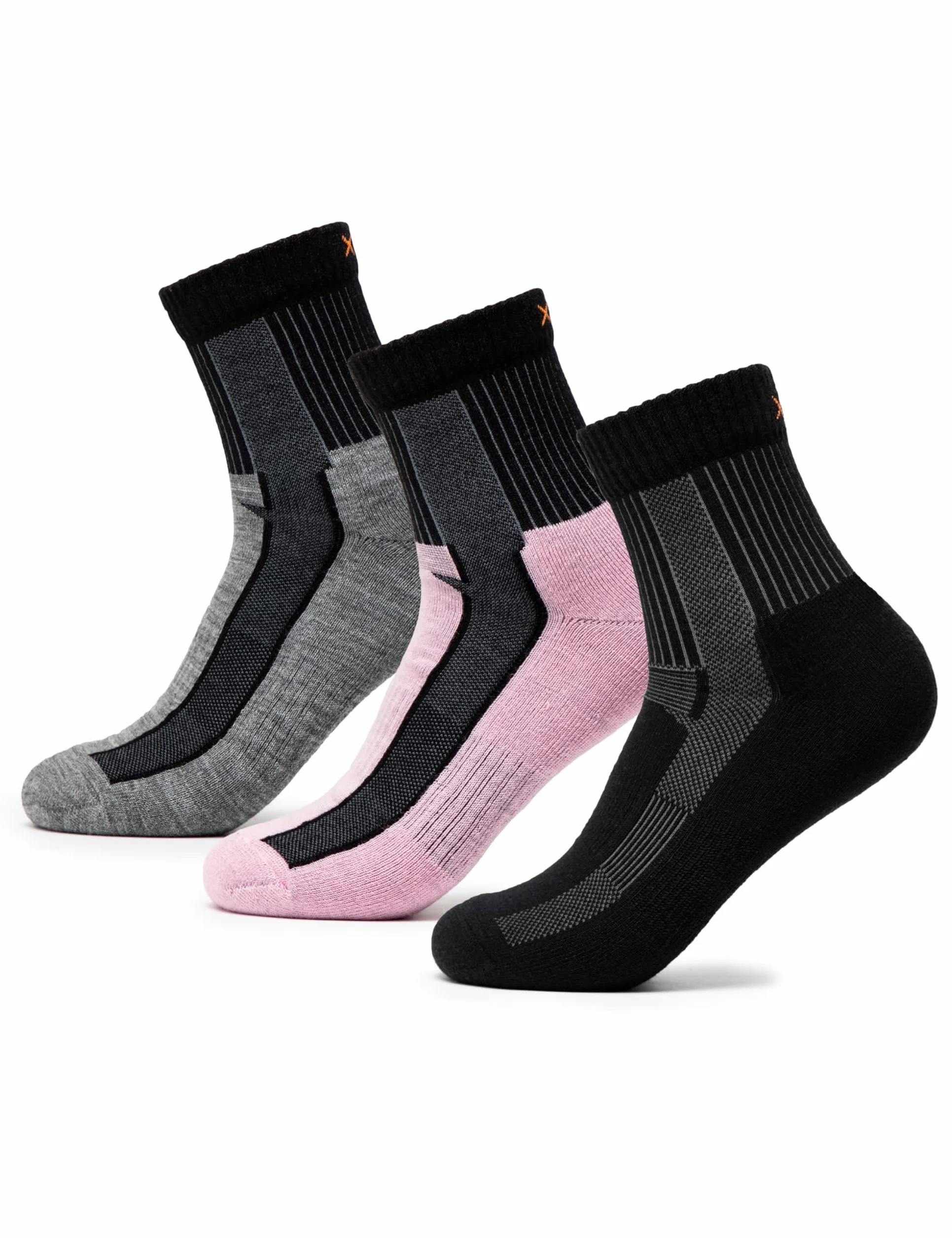 Occulto merino skarpety turystyczne damski & męskie 3 pak (model: Makalu)