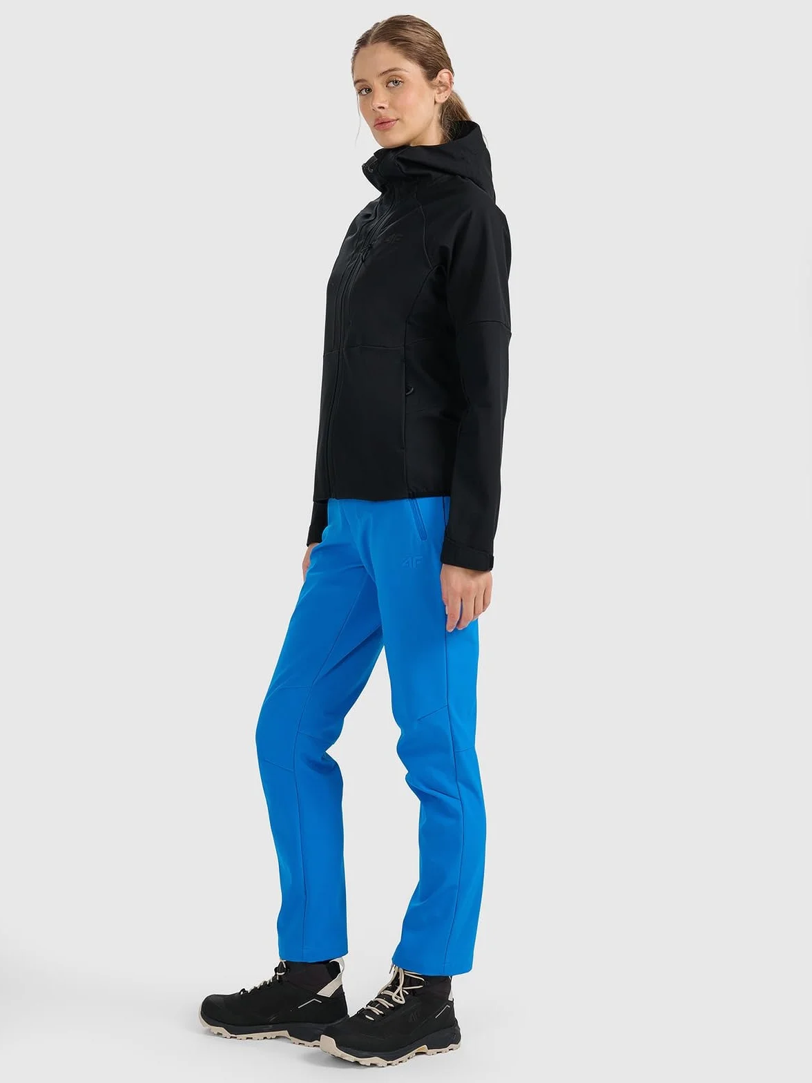 4F Spodnie trekkingowe softshell membrana 10000 damskie