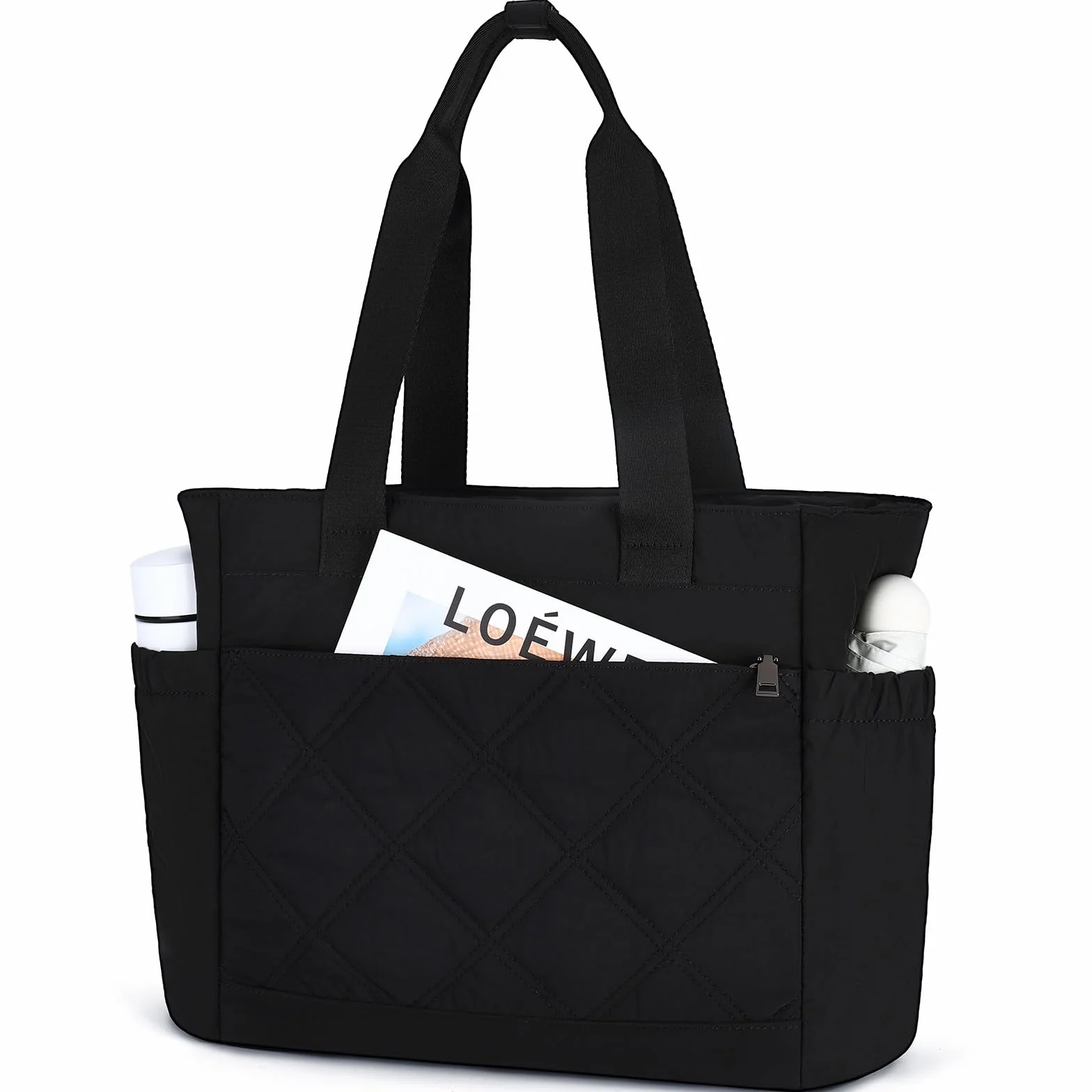 Chase Chic Torebka damska, duża torba na laptopa o przekątnej ekranu 15,6", do pracy, podróży