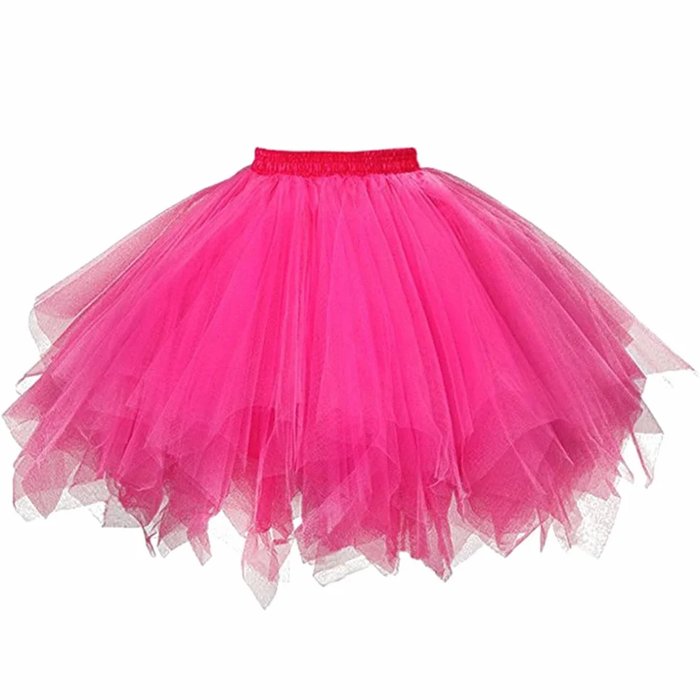 Damska spódniczka tutu, klasyczna spódnica baletowa, tiulowa, halka, baletowa, spódniczka tutu, tiulowa, z kokardką w stylu lat 70., elastyczna spódnica do tańca, sukienka baletowa, krótka