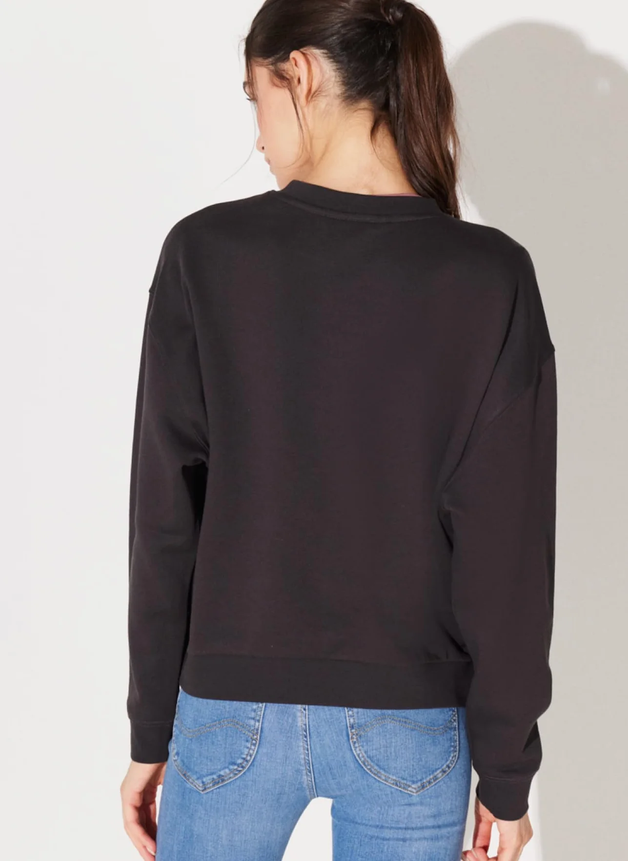 Armani Exchange Bluza sportowa Kobiety Bluza Z Okrągłym Logo