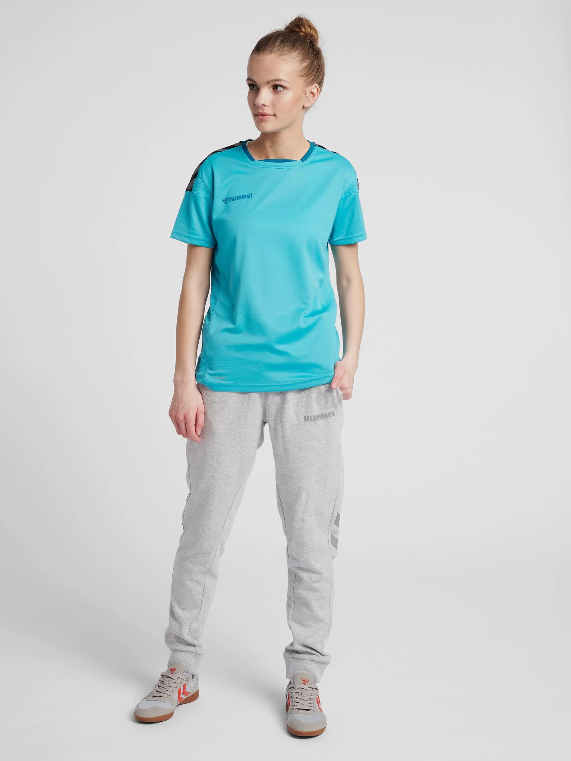 hummel koszulka Kobiety Hmlauthentic Poly Jersey Woman S/S