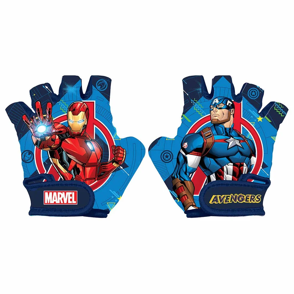 Disney 9059 Avengers Bike Gloves, wielokolorowe